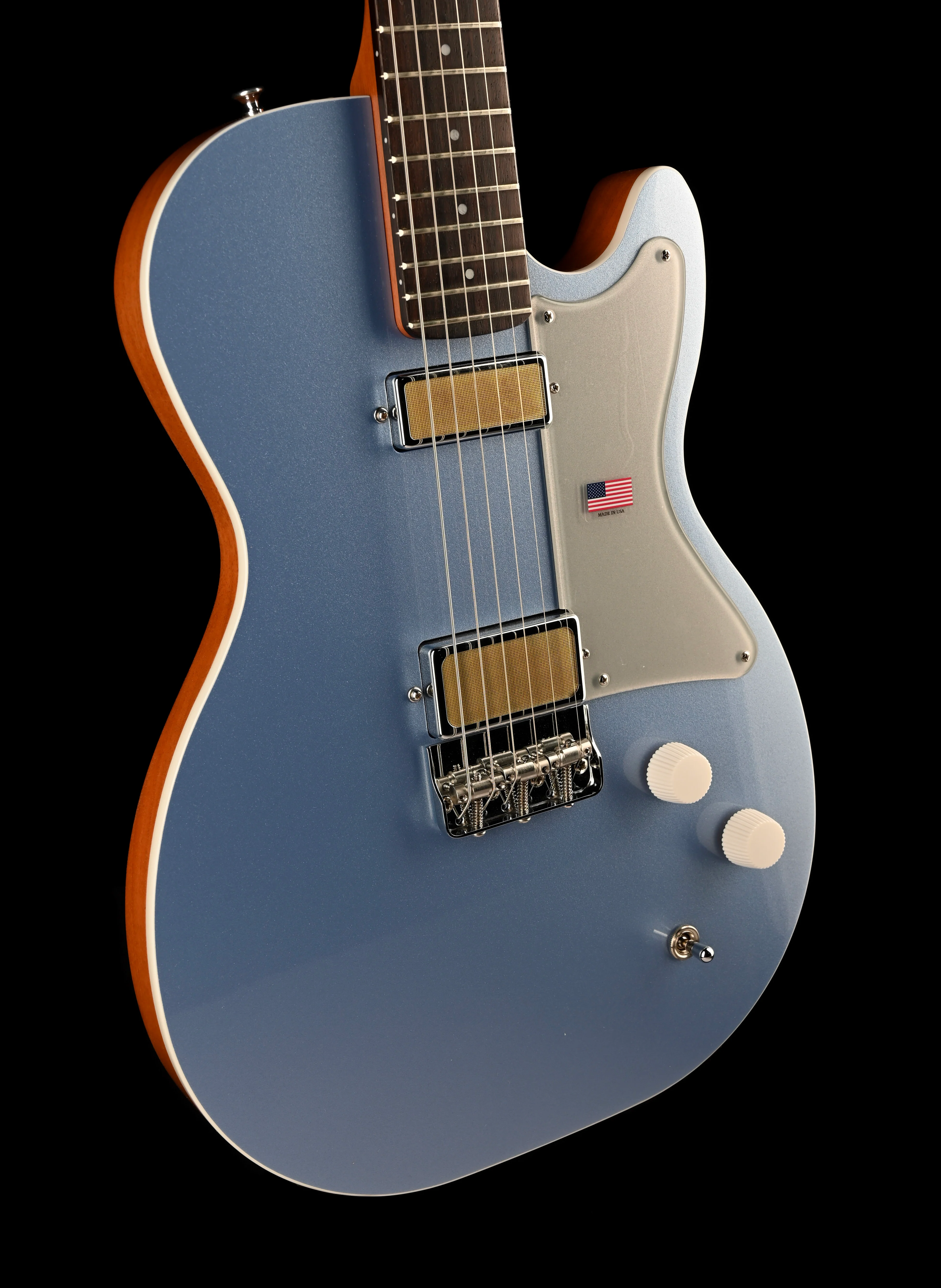Used Harmony Jupiter Thinline Sky Blue With Mono Soft Case - Image 10