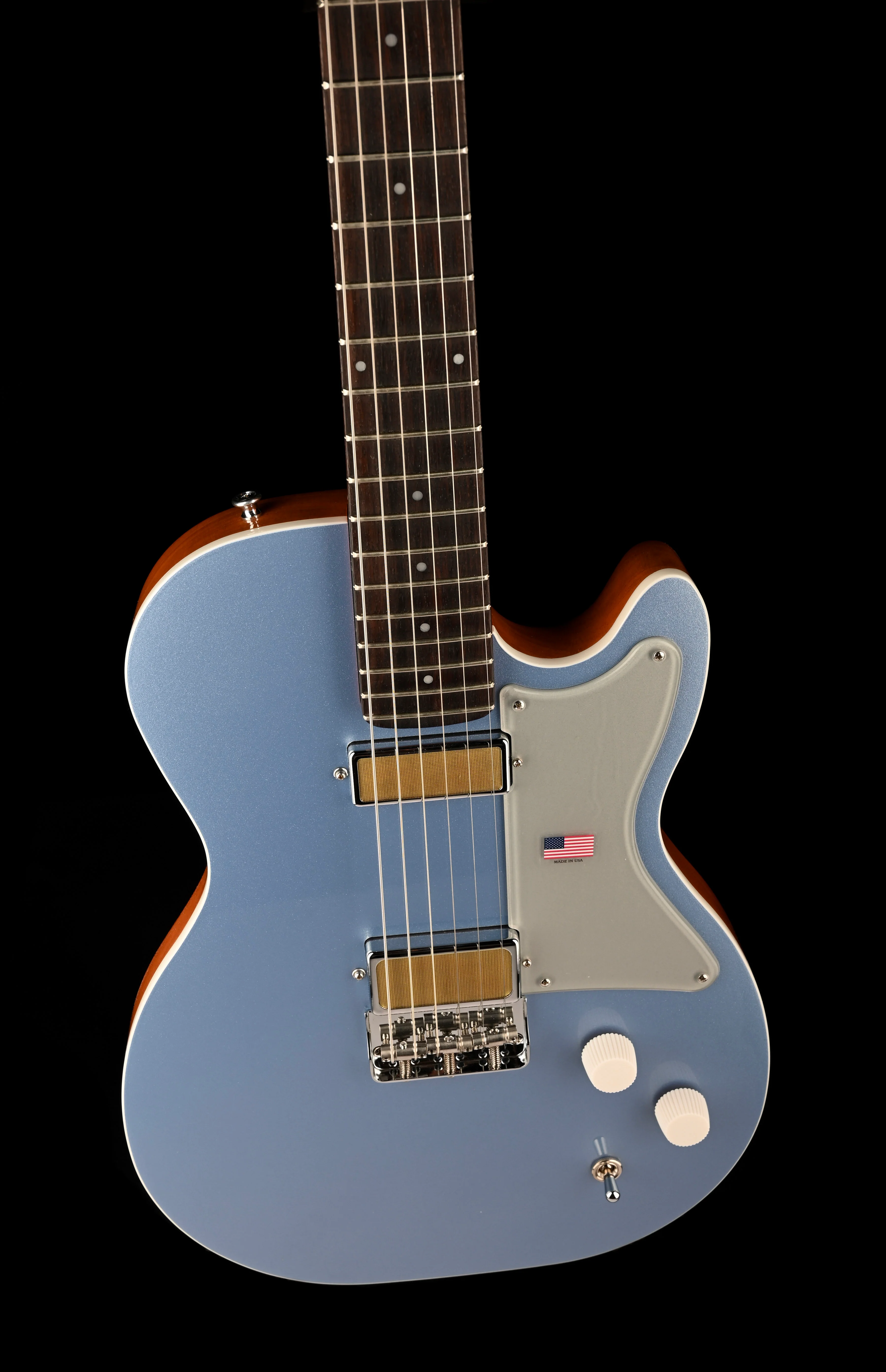 Used Harmony Jupiter Thinline Sky Blue With Mono Soft Case - Image 4