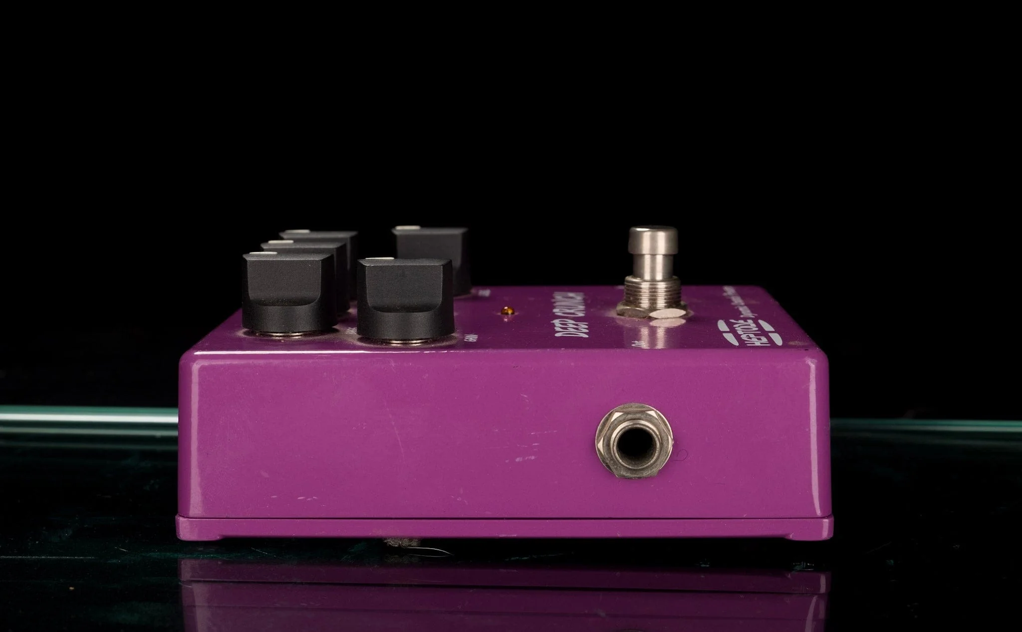 Used Heptode Deep Crunch Dynamic Crunch Preamp Guitar Effect Pedal - Image 5
