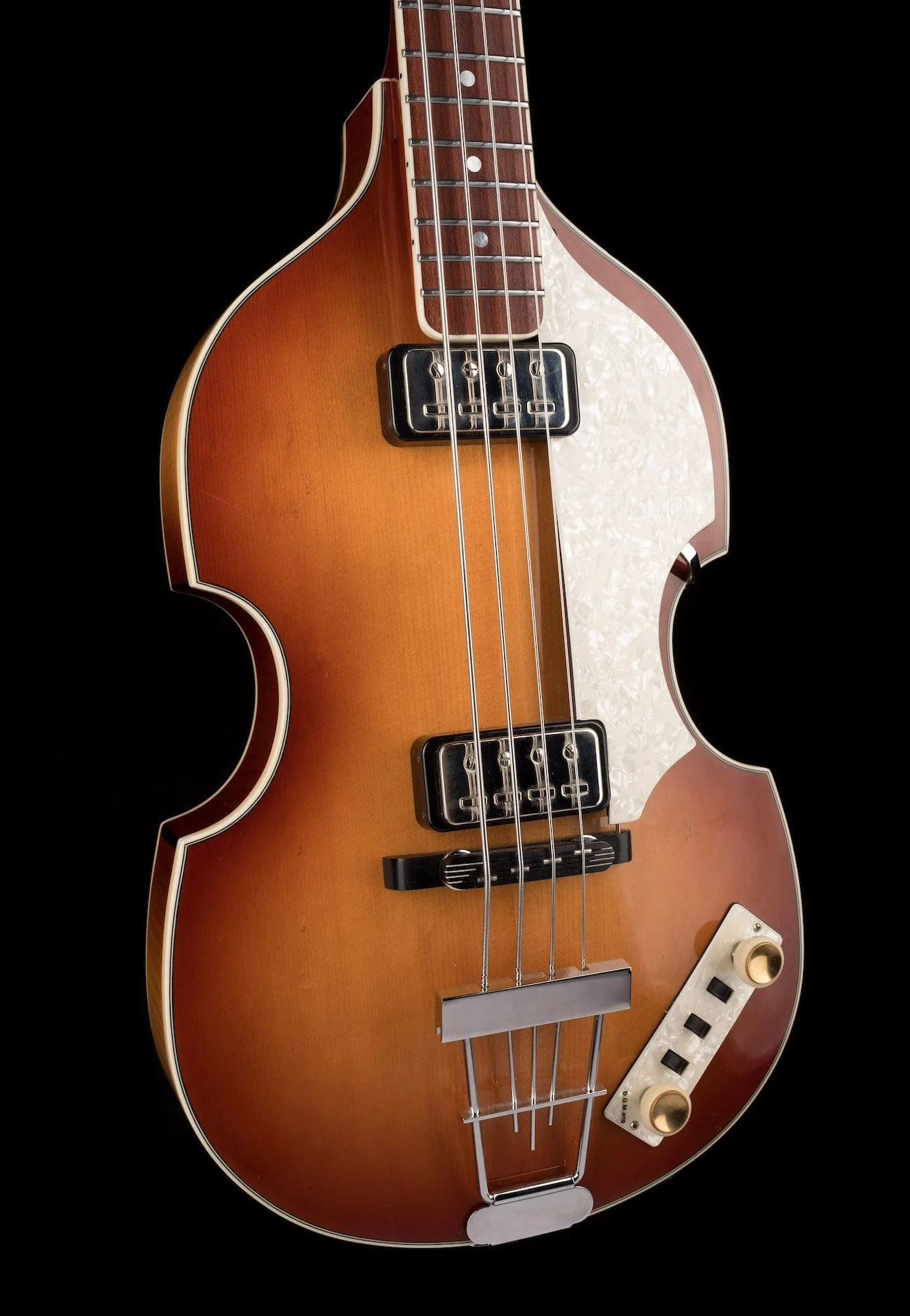 Used Hofner Contemporary HCT-500/1 Violin Bass Sunburst with Case - Image 10