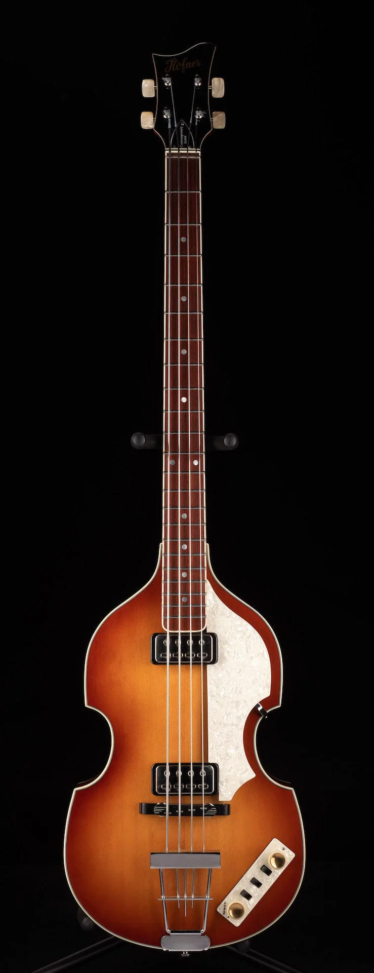 Used Hofner Contemporary HCT-500/1 Violin Bass Sunburst with Case - Image 2