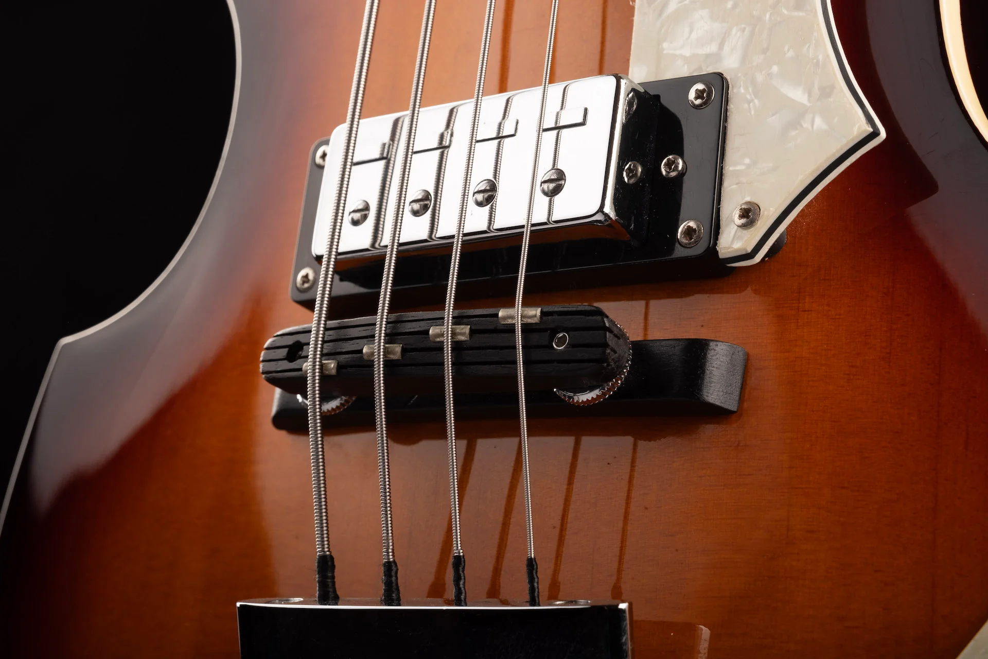 Used Hofner Ignition Violin Bass Sunburst - Image 6