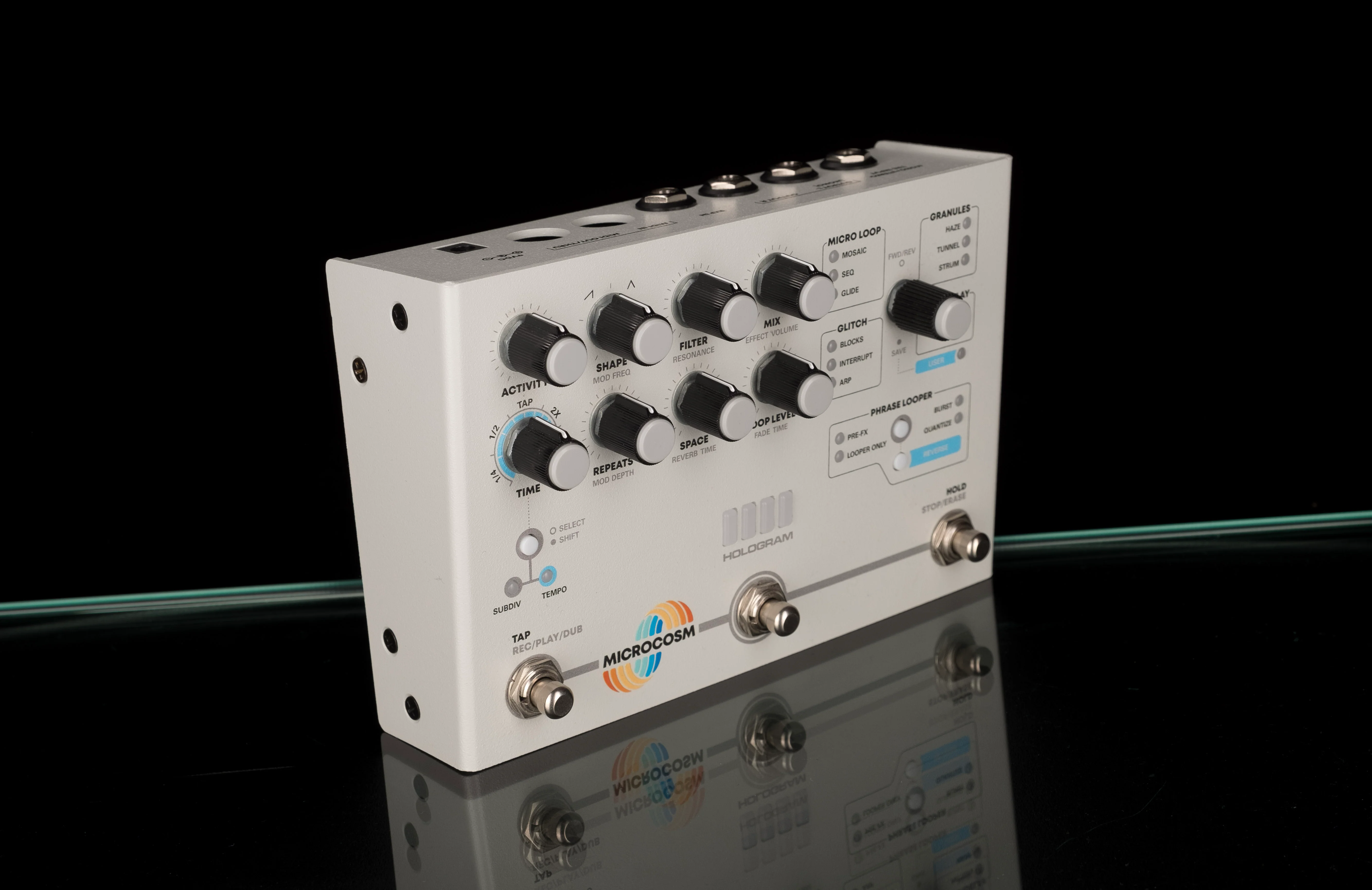 Used Hologram Electronics Microcosm Granular Looper and Glitch Pedal - Image 4