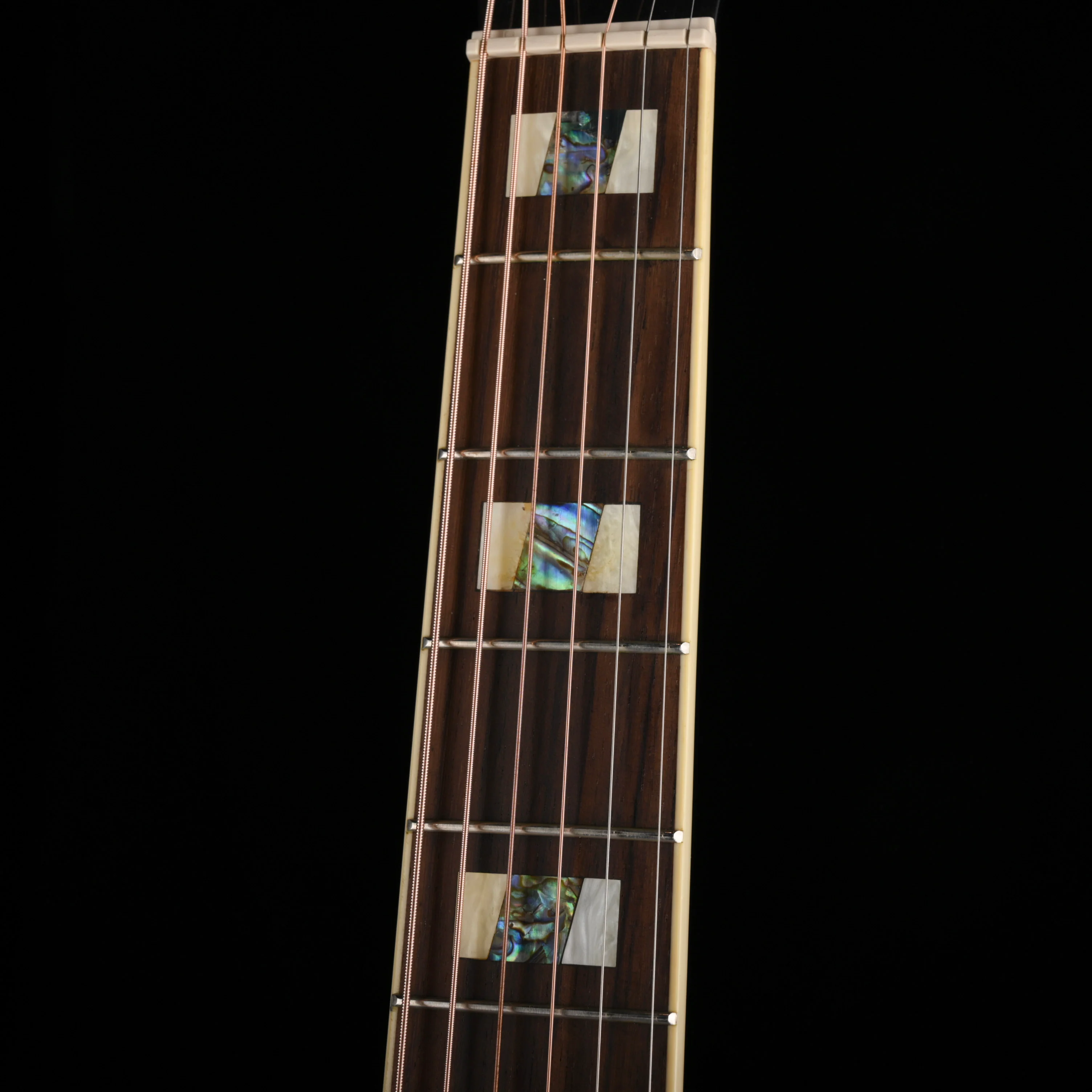 Used Ibanez AEF30E Trans Black Acoustic Electric Guitar with HSC - Image 5