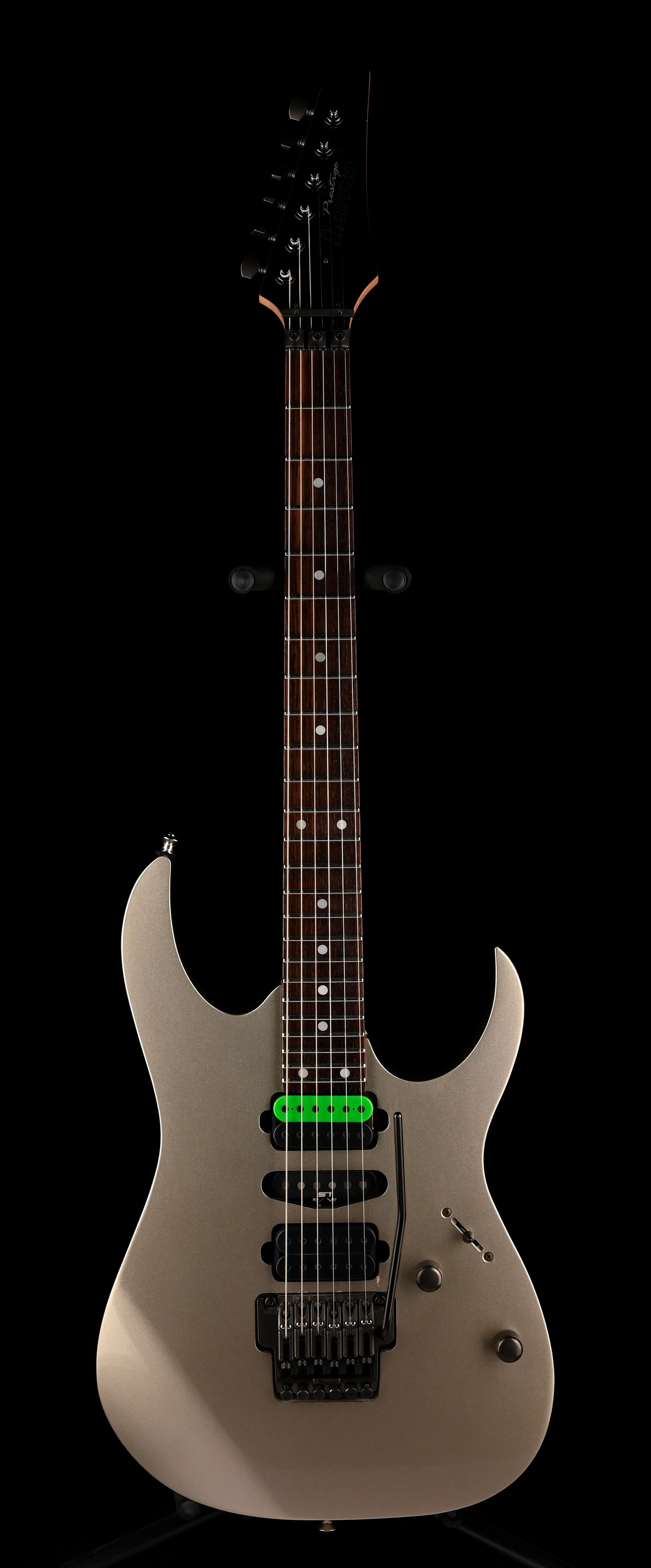 Used Ibanez Prestige RG1570-GN Gray Nickel Hot Rodded with Gig Bag - Image 2