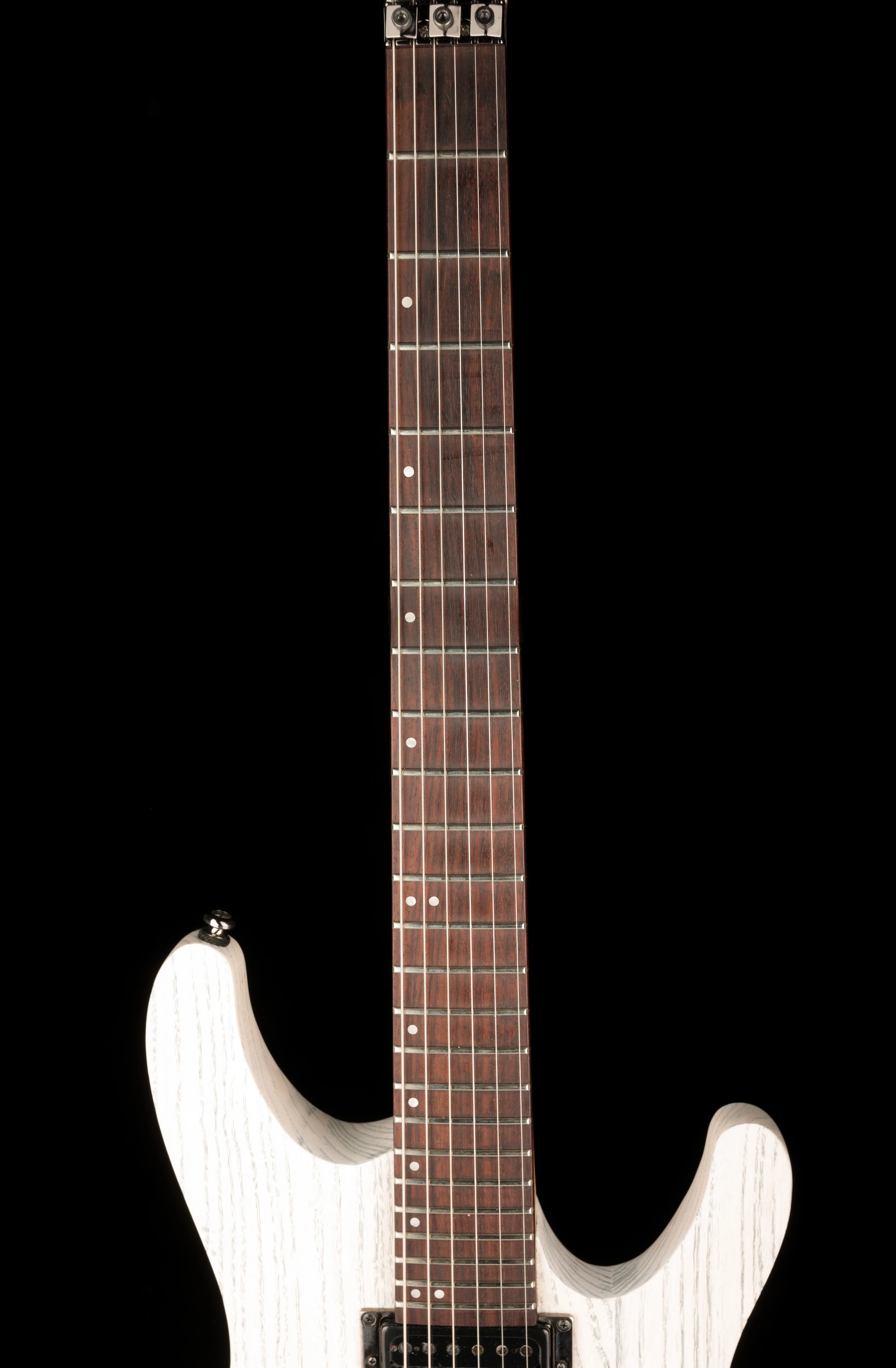 Used Ibanez PWM20 Paul Waggoner Signature Guitar White Stain With Gig Bag - Image 11
