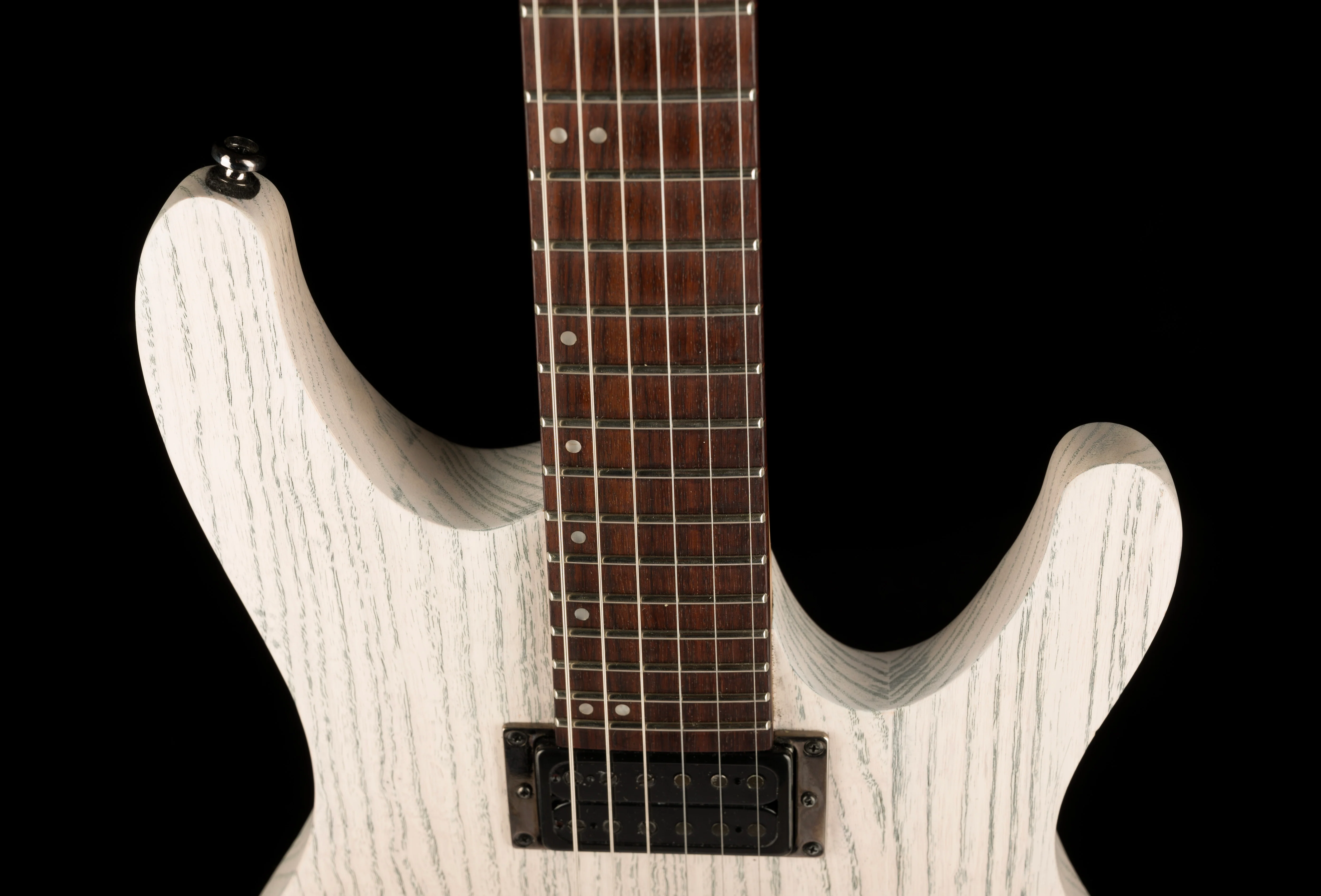 Used Ibanez PWM20 Paul Waggoner Signature Guitar White Stain With Gig Bag - Image 3