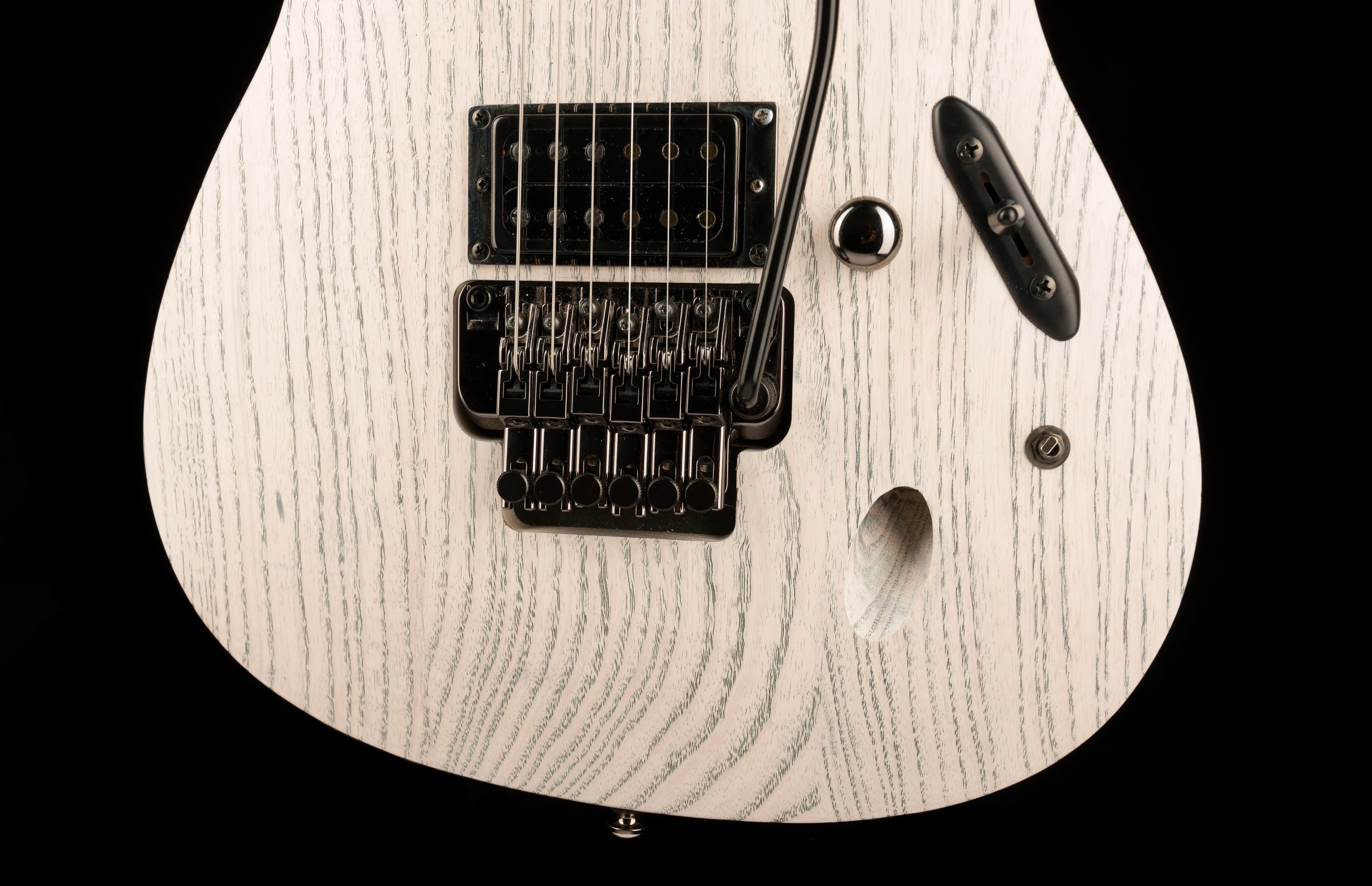 Used Ibanez PWM20 Paul Waggoner Signature Guitar White Stain With Gig Bag - Image 5