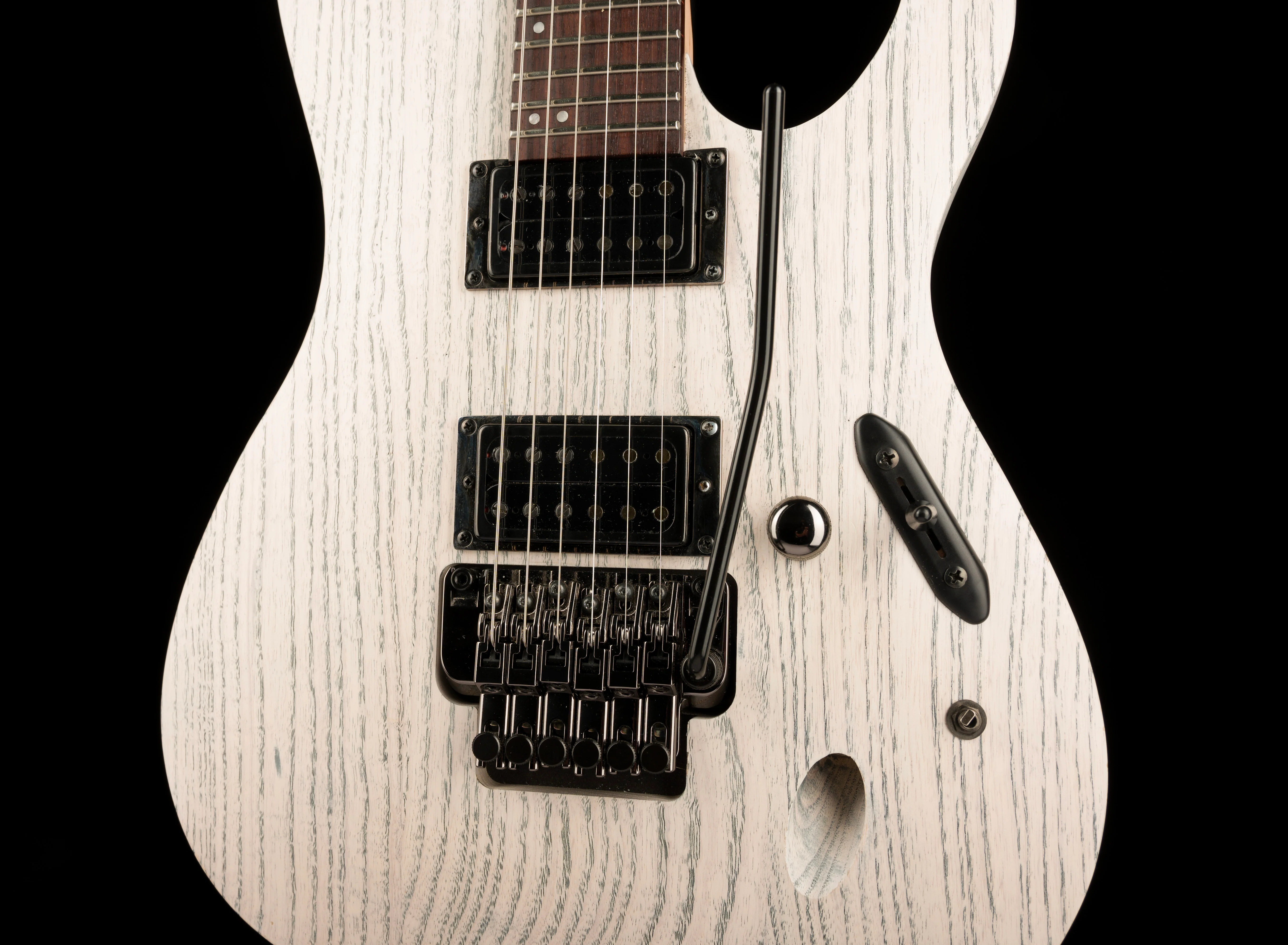 Used Ibanez PWM20 Paul Waggoner Signature Guitar White Stain With Gig Bag - Image 6