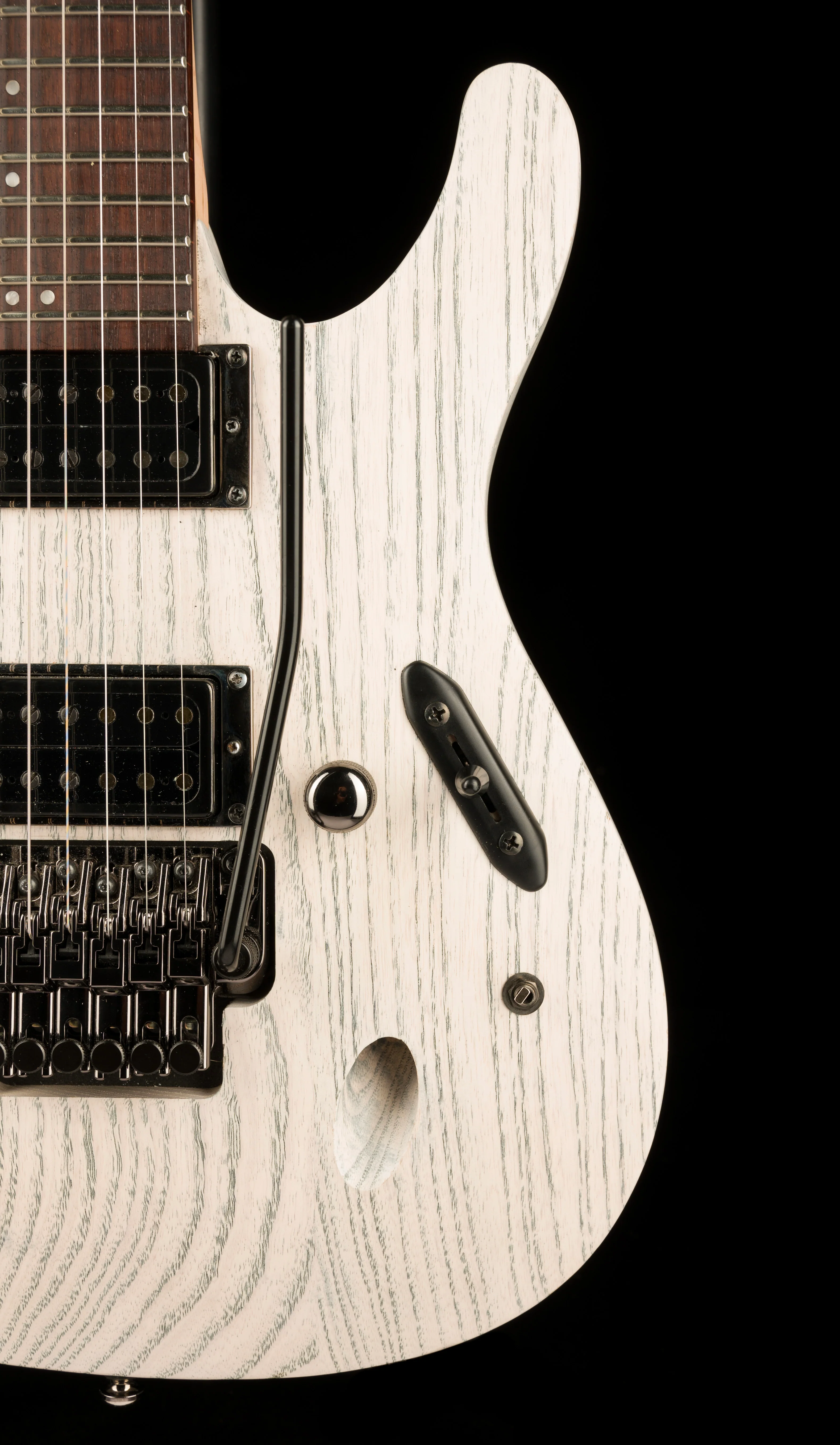 Used Ibanez PWM20 Paul Waggoner Signature Guitar White Stain With Gig Bag - Image 9