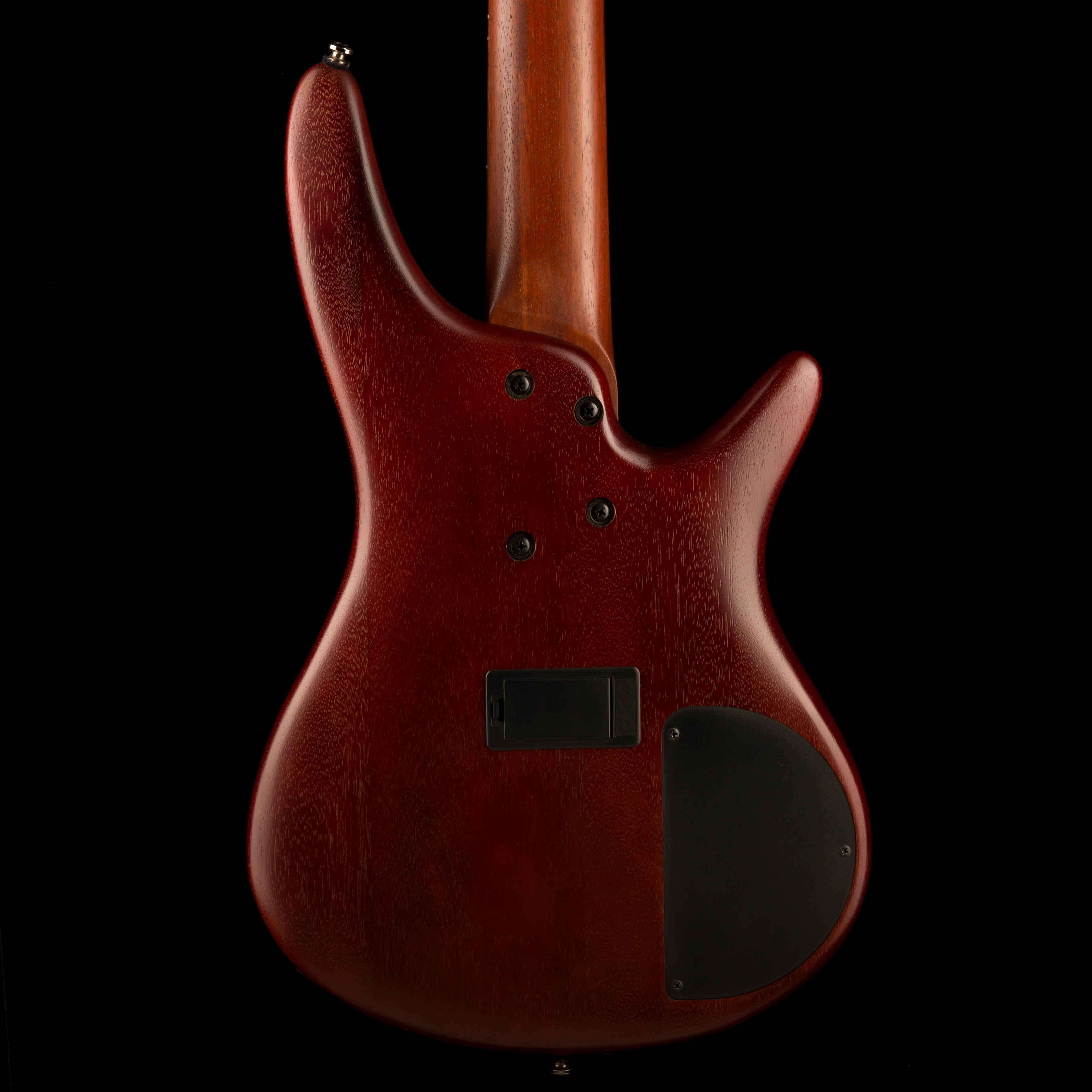 Used Ibanez SR505L Left-Handed 5-String Electric Bass Mahogany with Gig Bag - Image 13