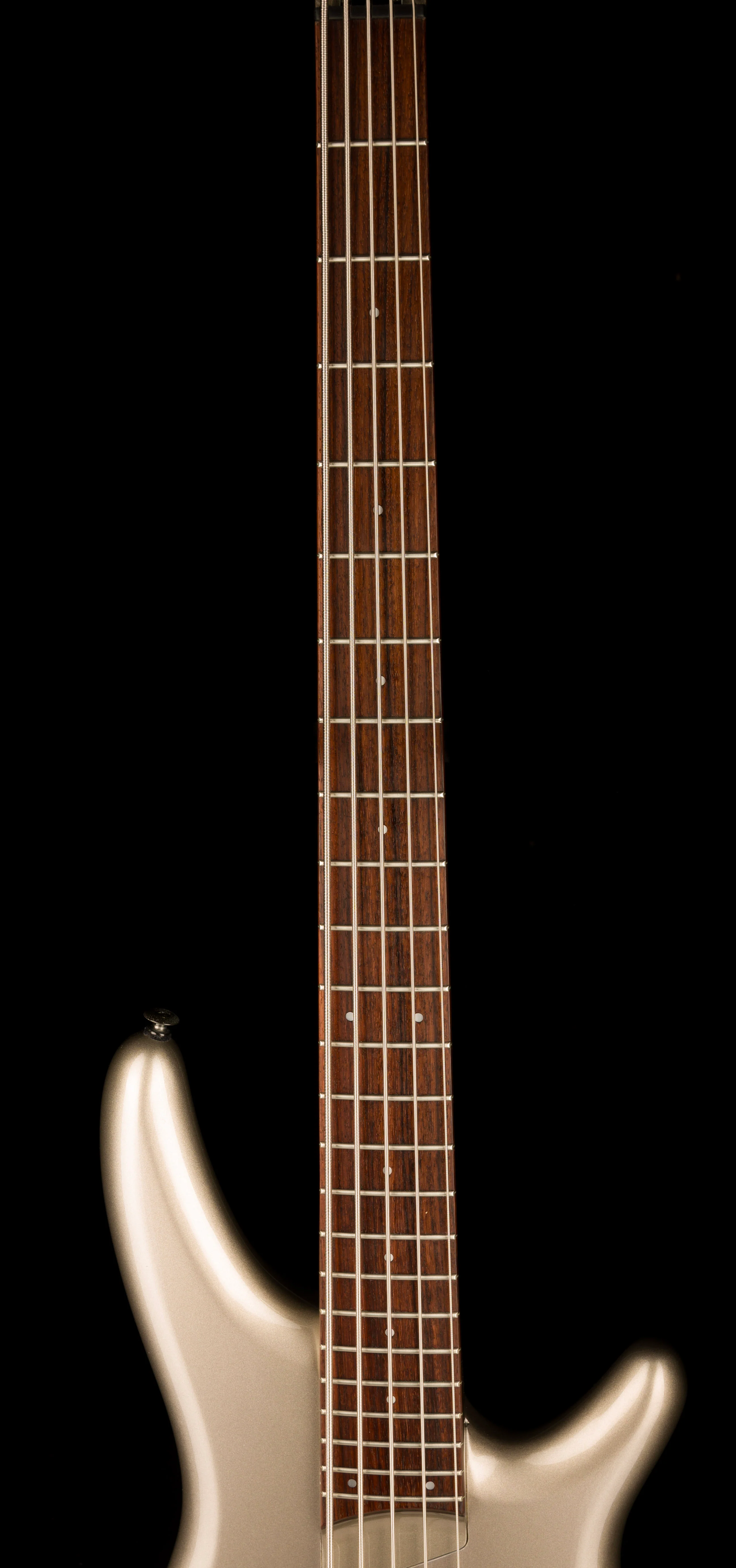 Used Ibanez SR885 5-String Pewter Bass With Case - Image 11