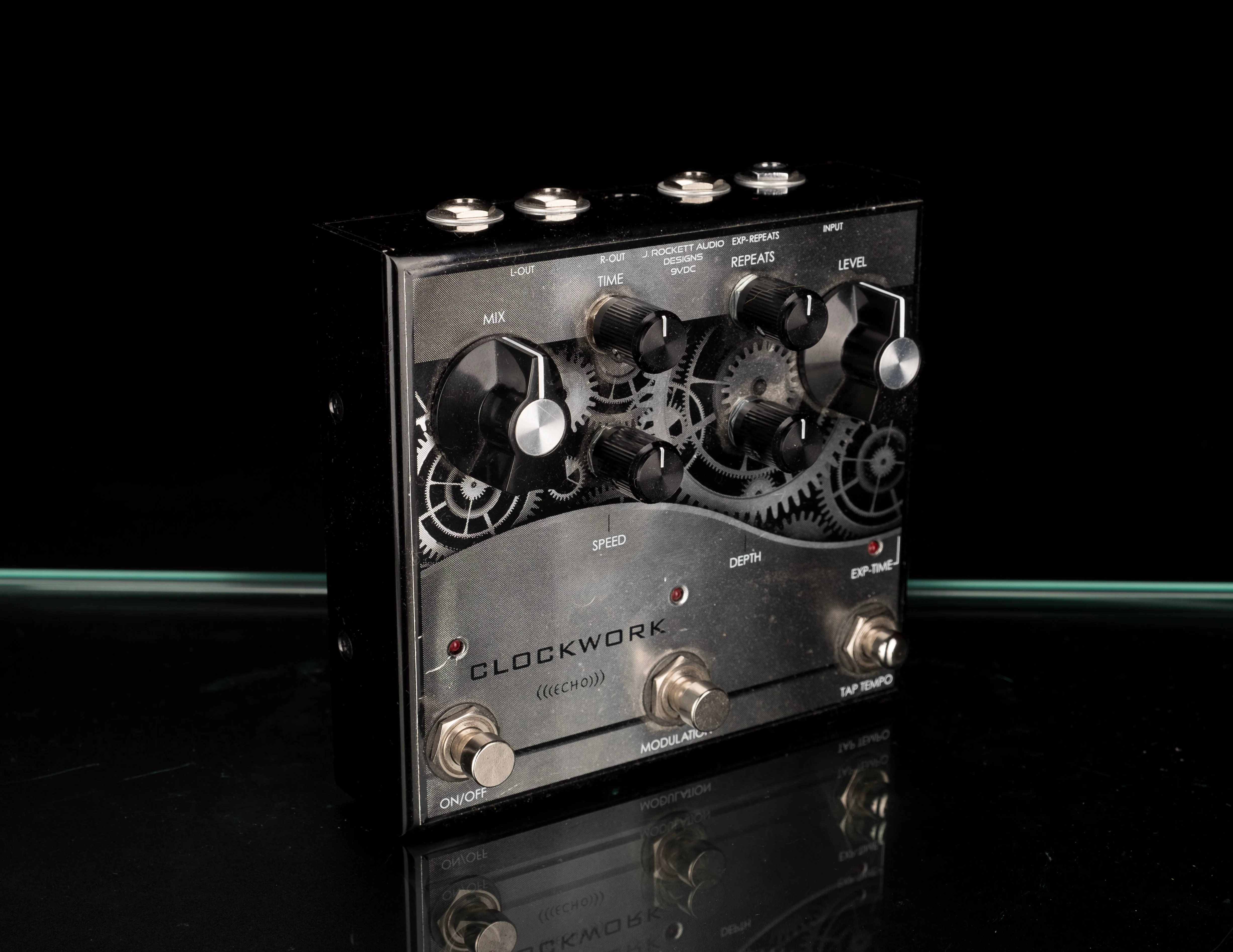 Used J Rockett Audio Designs Clockwork Echo Guitar Effect Pedal- Serial # CL000500 - Image 5