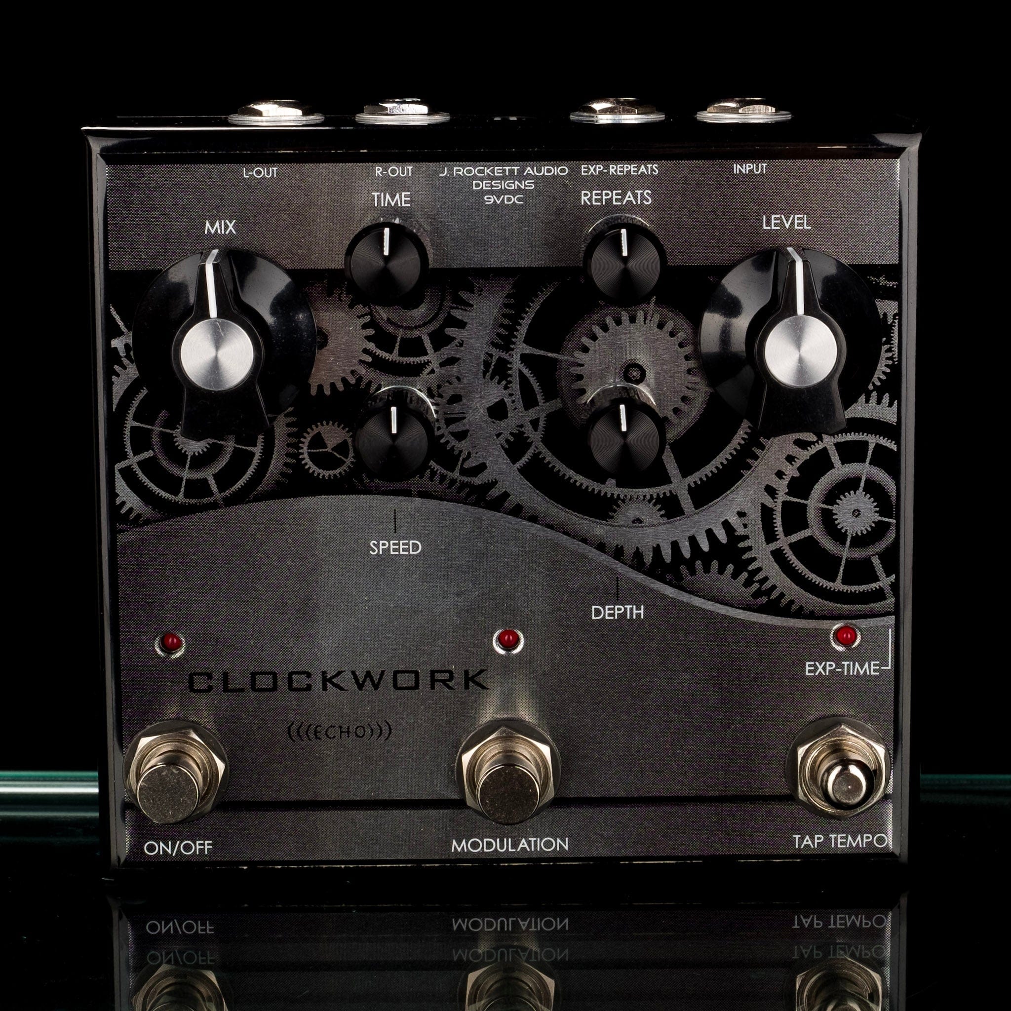 Used J Rockett Audio Designs Clockwork Echo Guitar Effect Pedal With Box - Serial # CL001816 - Image 2