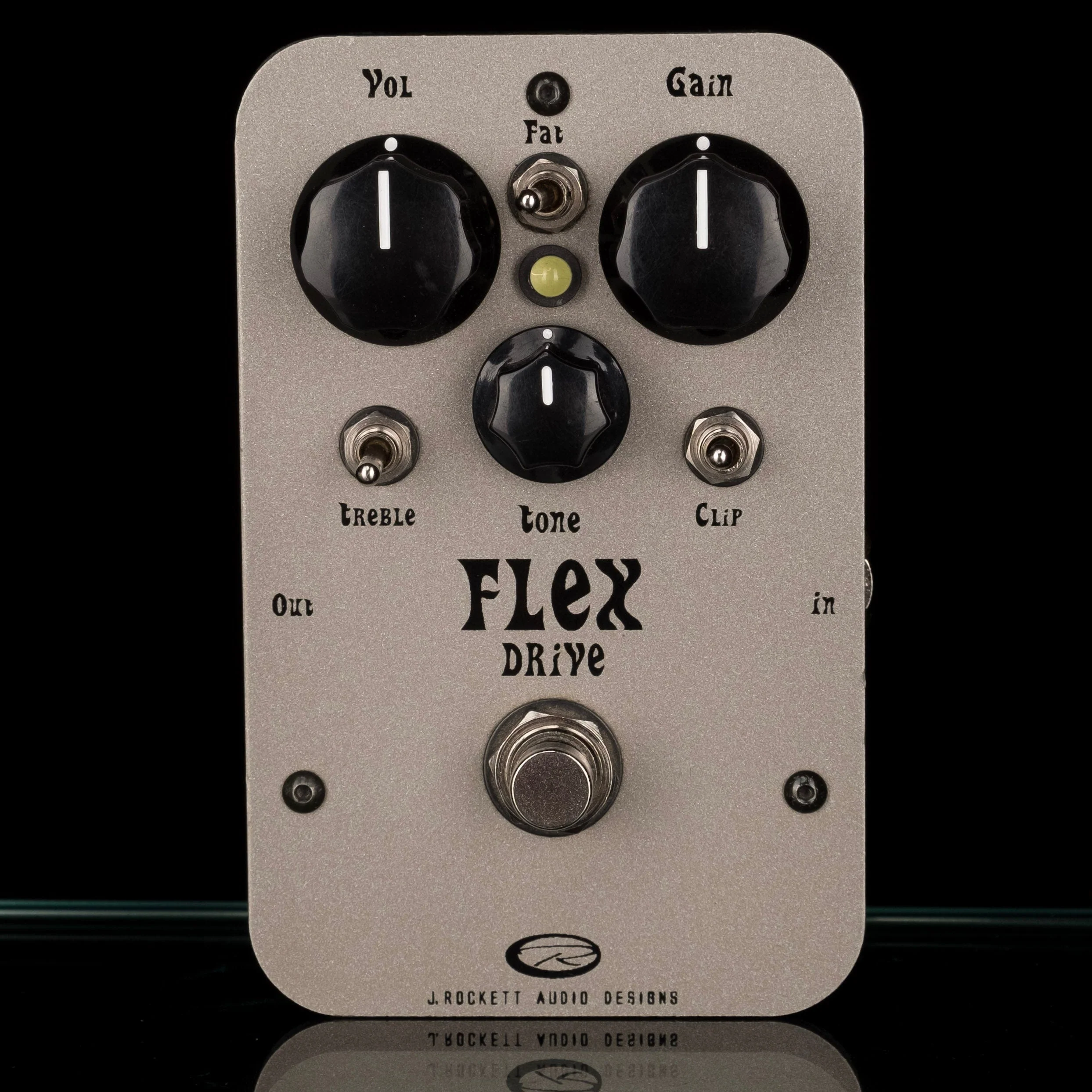 Used J. Rockett Audio Designs Flex Drive Overdrive Guitar Effect Pedal With Box - Image 2