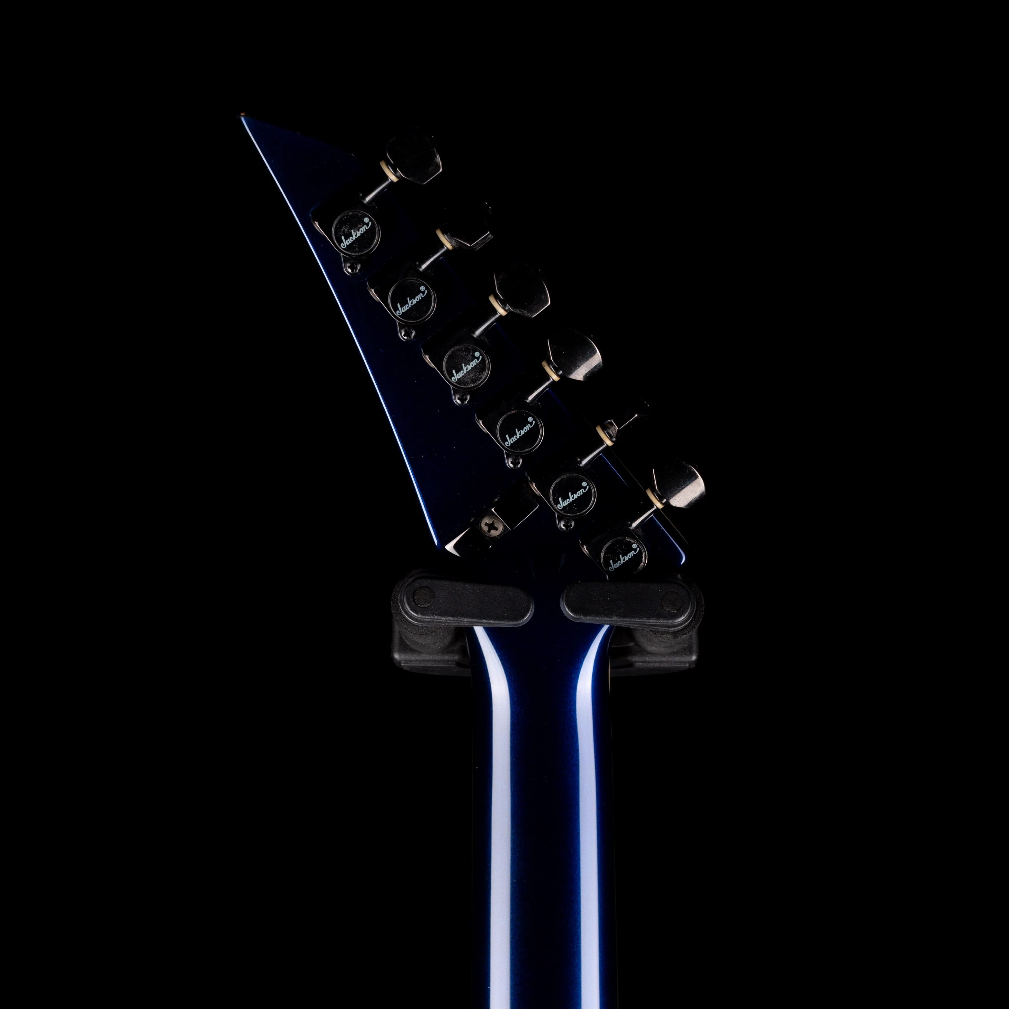 Used Jackson 2000 KV2 USA Blue Ghost Flame With OHSC - Image 13