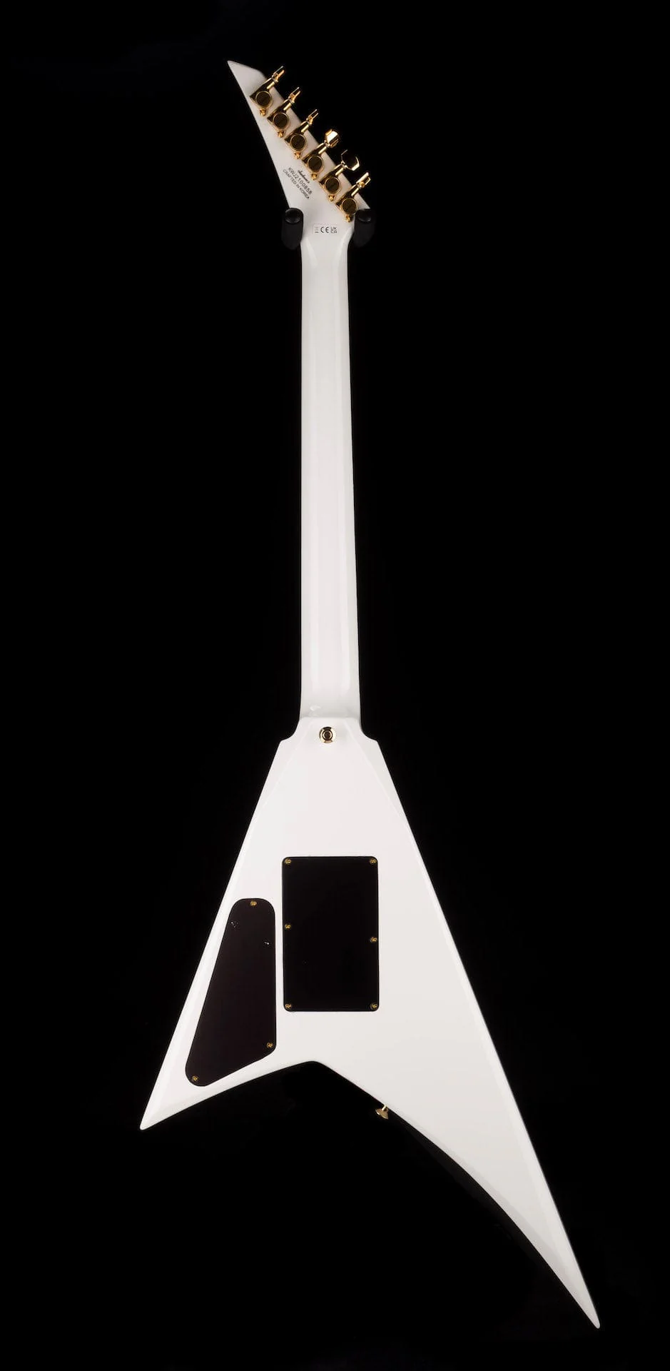 Used Jackson Concept Series Rhoads RR24 HS White With Black Pinstripes with Case - Image 12