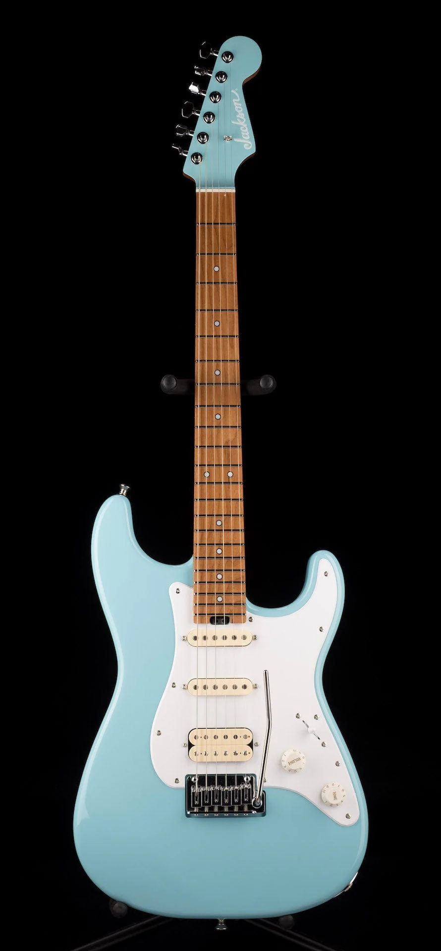 Used Jackson MJ Series Signature Misha Mansoor So-Cal Daphne Blue with Soft Case - Image 2