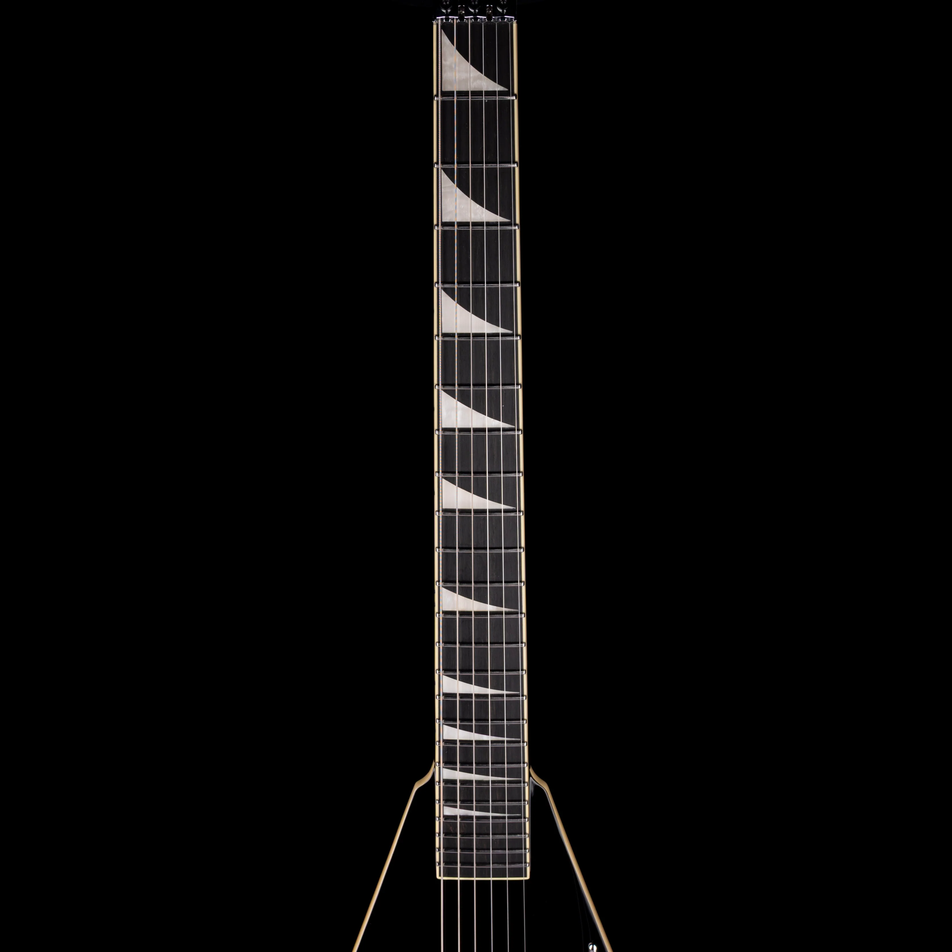 Used Jackson Pro plus Limited Edition Pure Metal King V KV1A Gloss Black With Case - Image 7