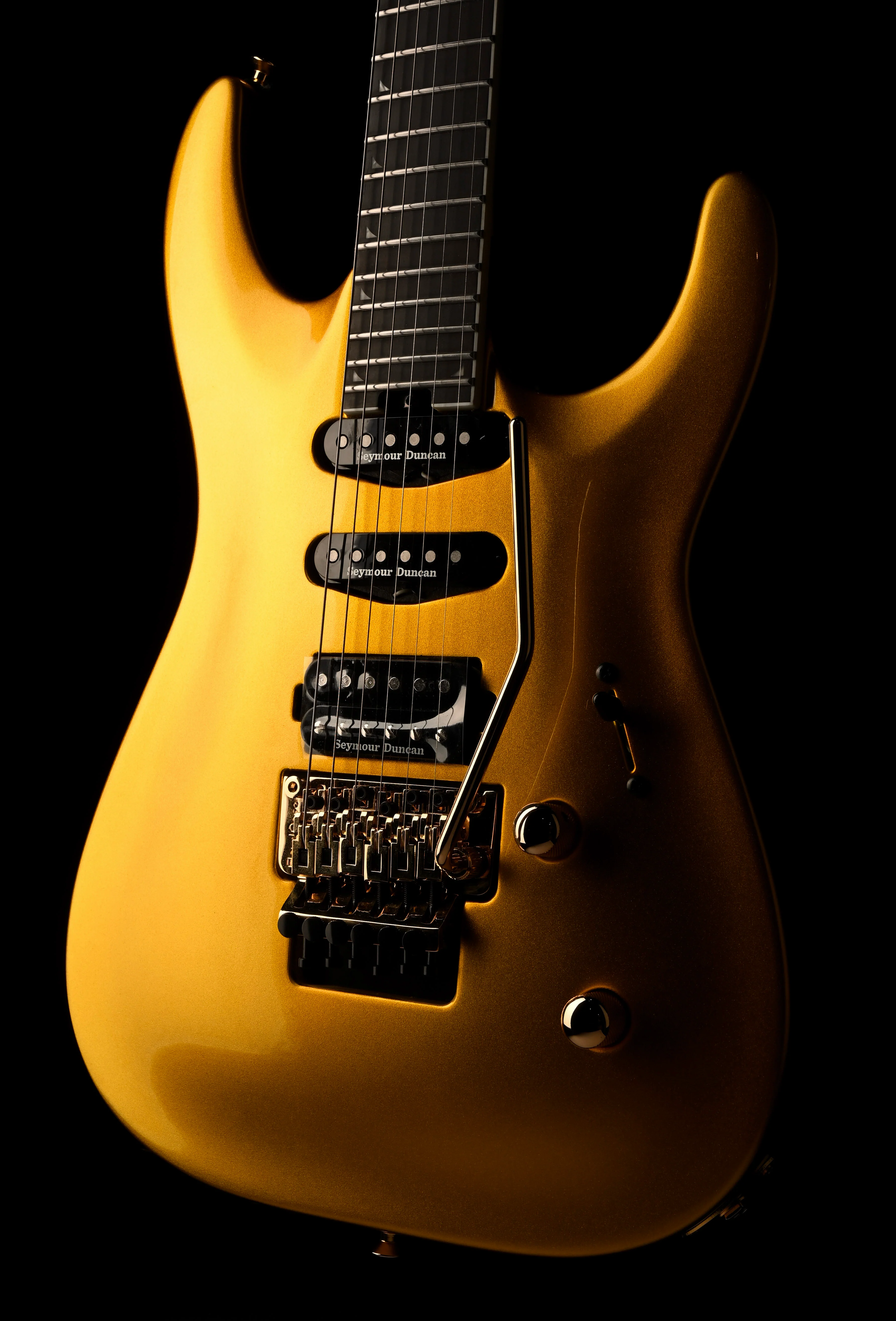 Used Jackson Pro Plus Series Soloist SLA3 Gold Bullion with Gig Bag - Image 10
