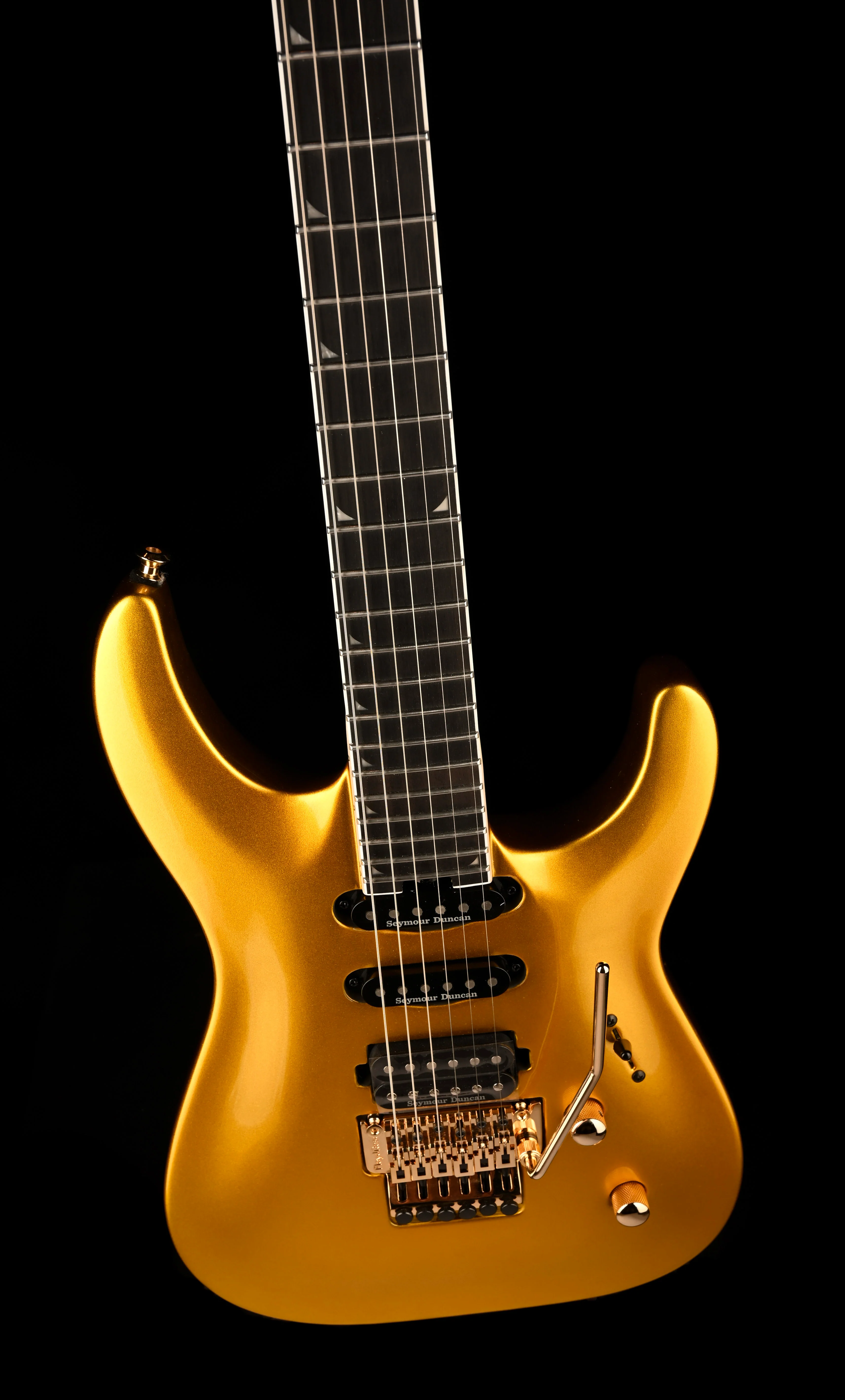 Used Jackson Pro Plus Series Soloist SLA3 Gold Bullion with Gig Bag - Image 4