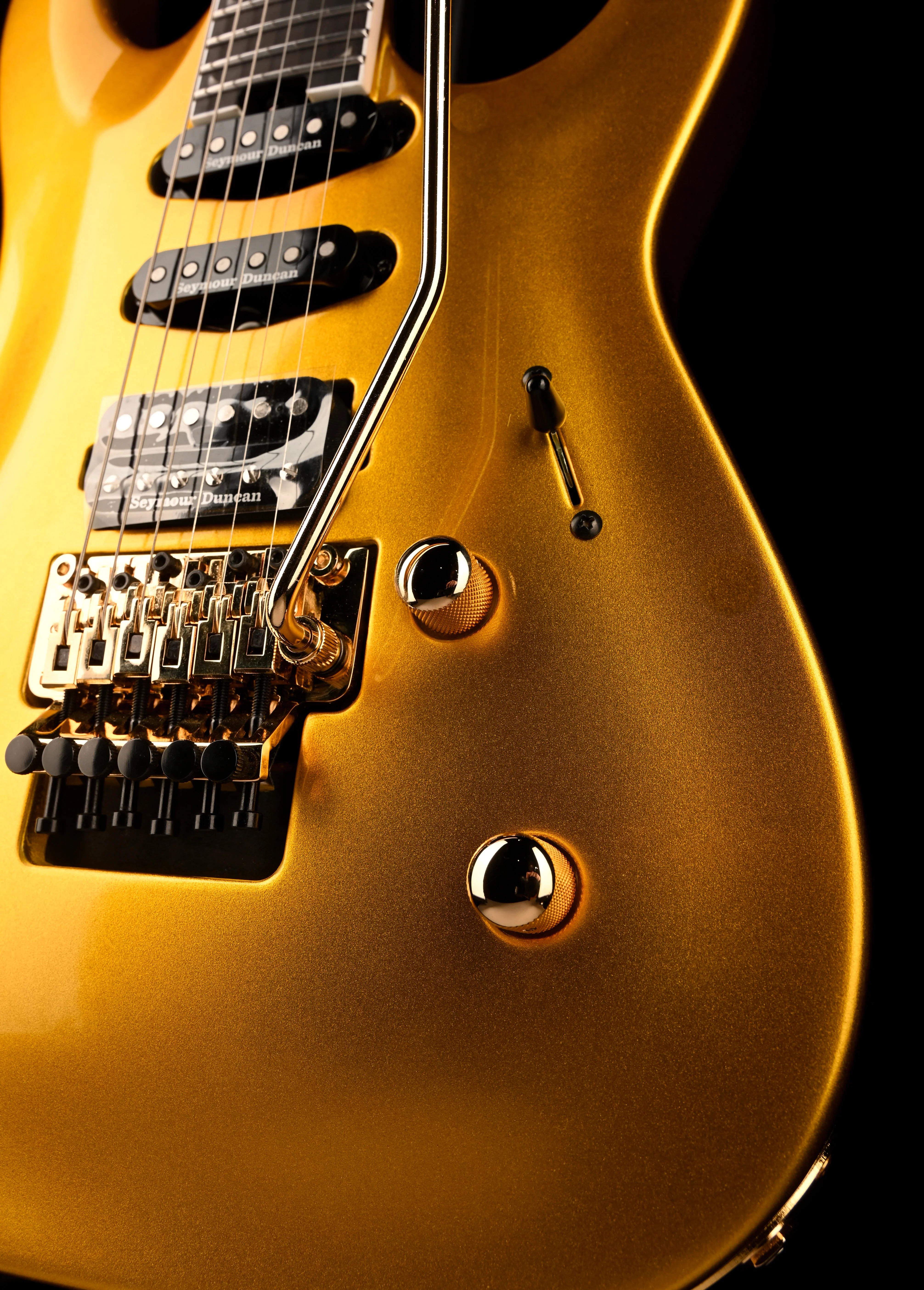 Used Jackson Pro Plus Series Soloist SLA3 Gold Bullion with Gig Bag - Image 8