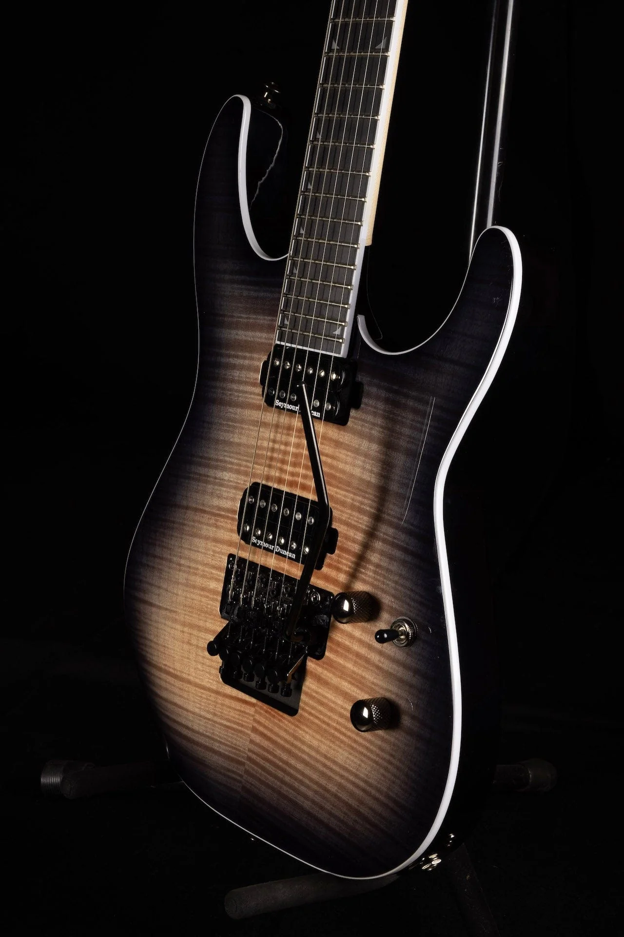 Used Jackson Pro Series Soloist SL2FM MAH Coffee Burst Electric Guitar With Bag - Image 3