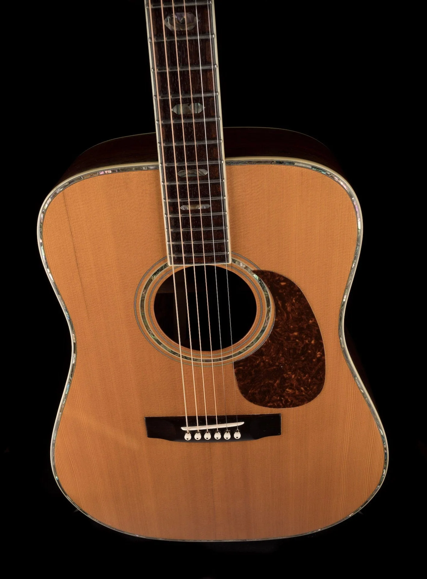 Used Jagard JD-80 Made in Japan Dreadnaught Acoustic Guitar with Case - Image 4