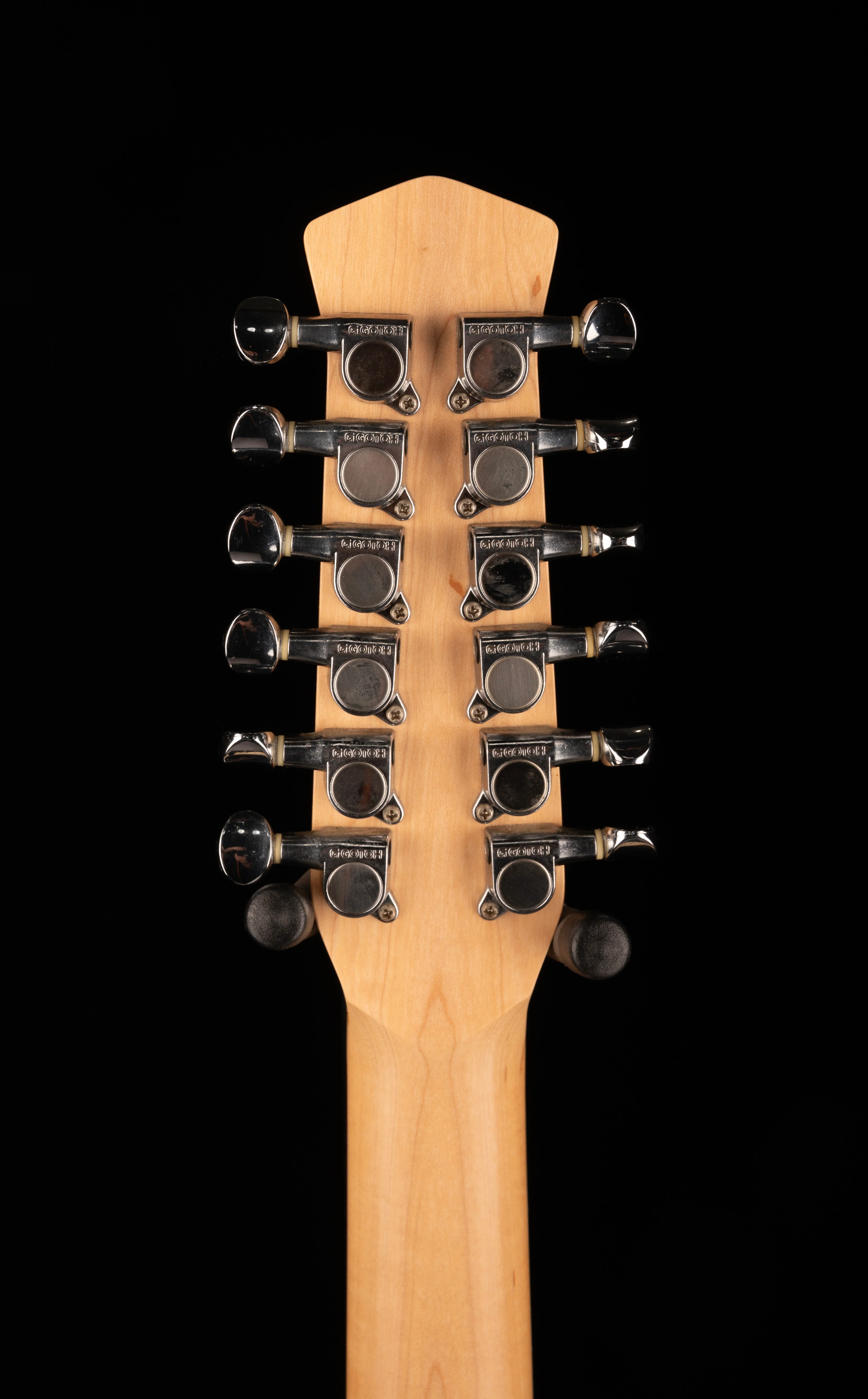 Used Jerry Jones Neptune Shorty 12-String Black With Gig Bag - Image 11