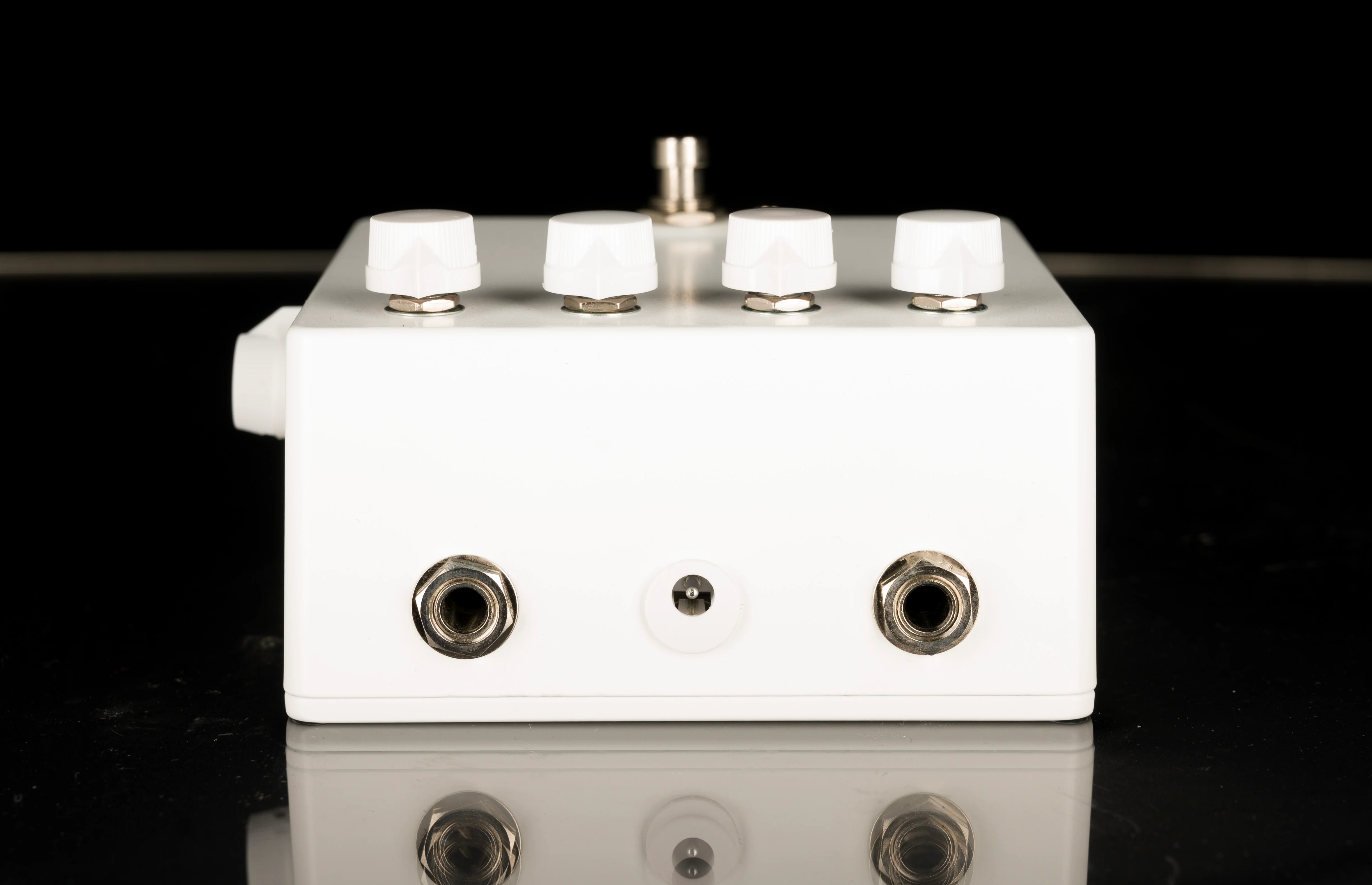 Used Jext Telez White Pedal Overdrive With Box - Image 4
