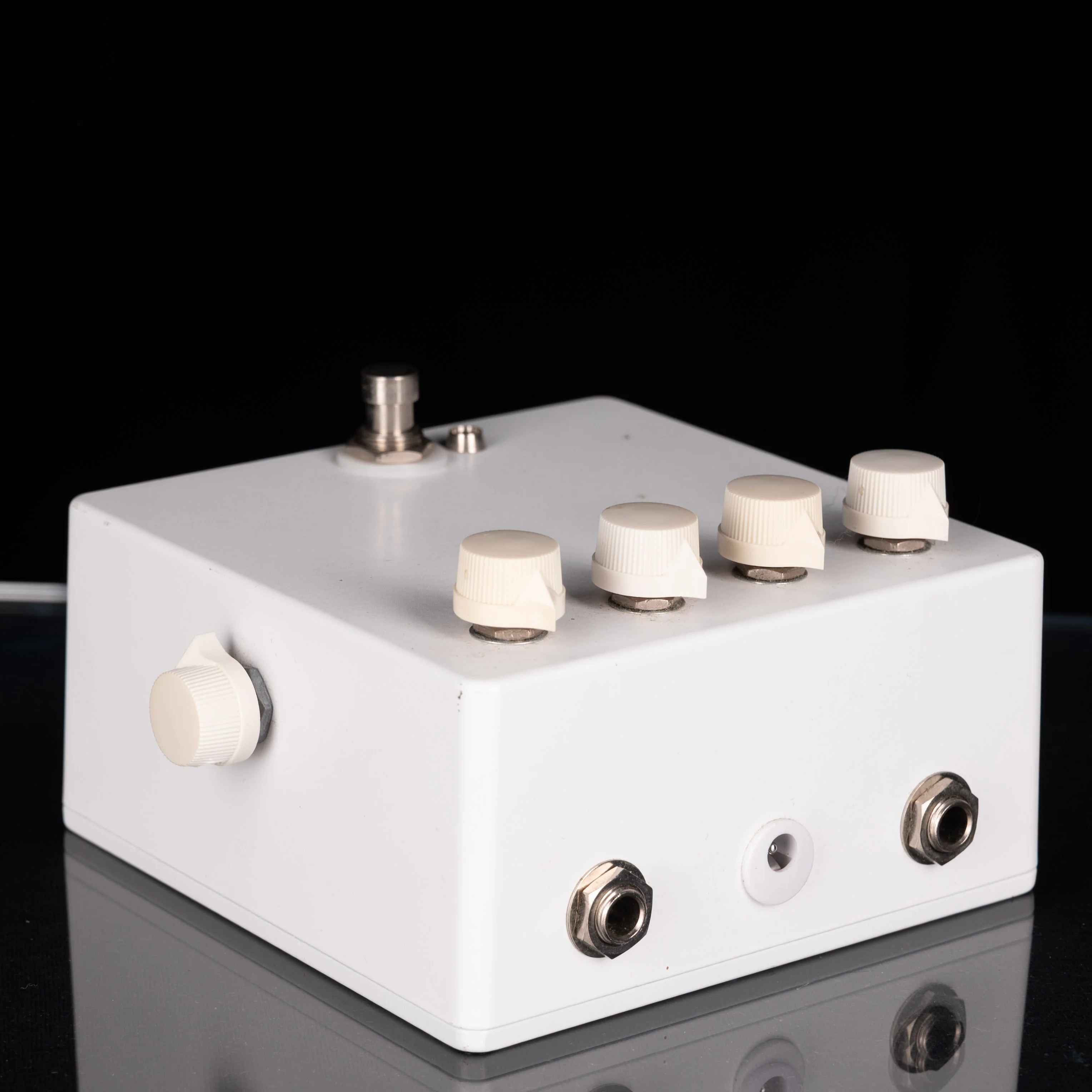Used Jext Telez White V1 Overdrive Pedal With Box - Image 5