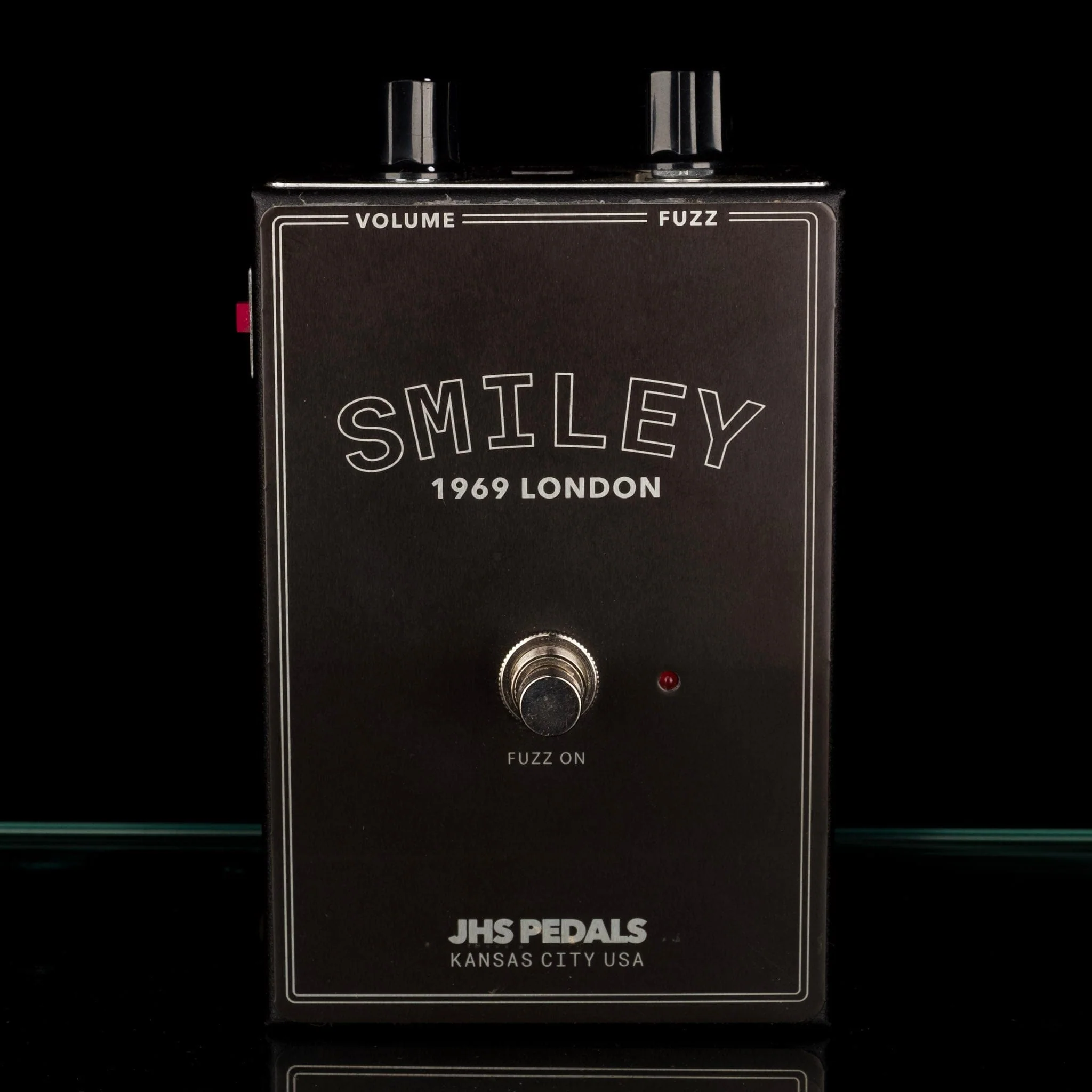 Used JHS Legends of Fuzz Smiley Fuzz Guitar Effect Pedal With Box - Image 2
