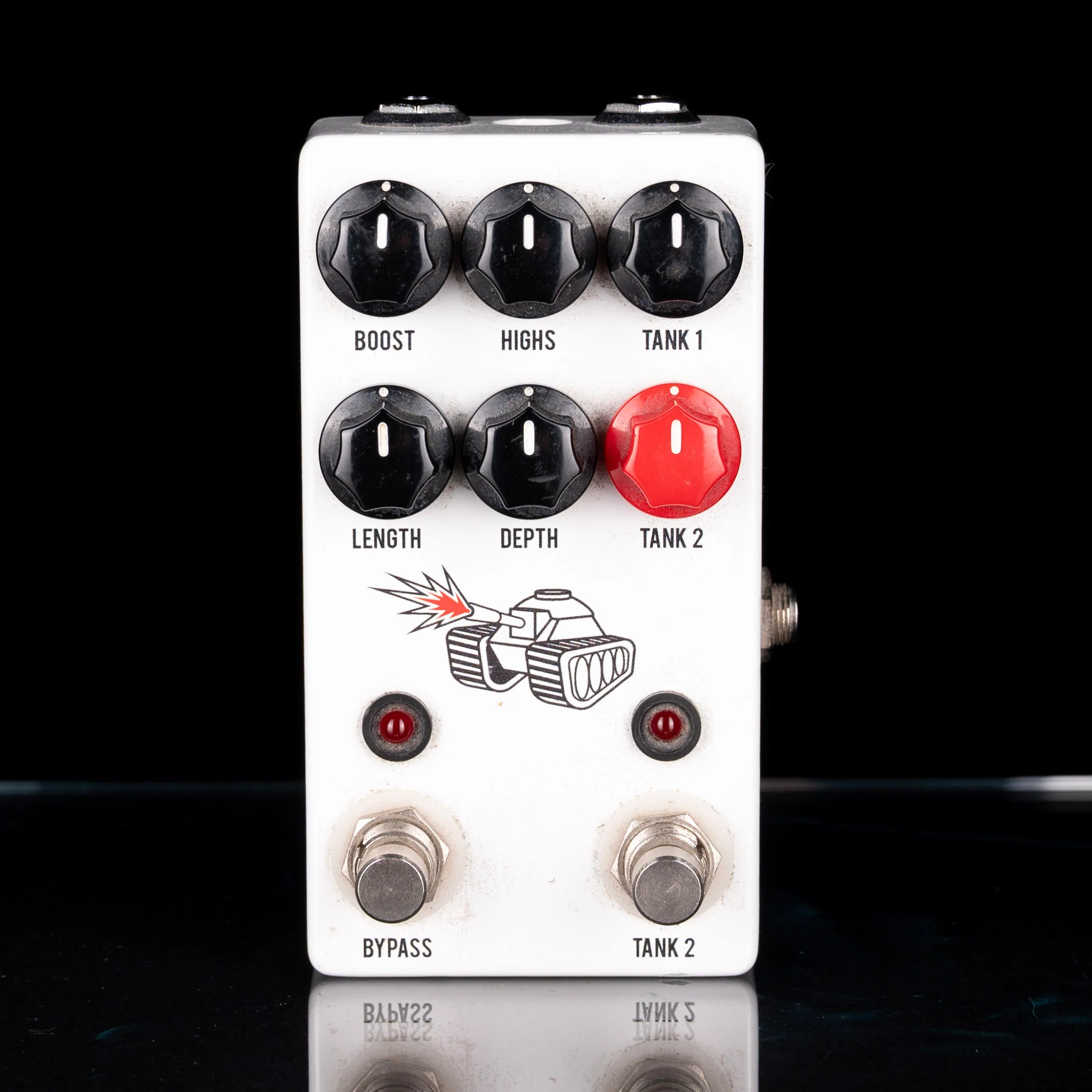 Used JHS Pedals Spring Tank Reverb Pedal - 2