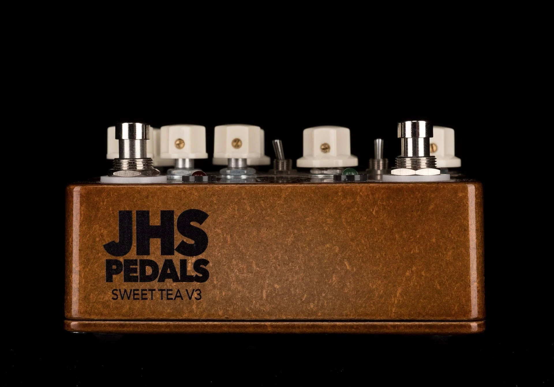 Used JHS Sweet Tea Overdrive/Distortion V3 Guitar Effect Pedal With Box - Image 6