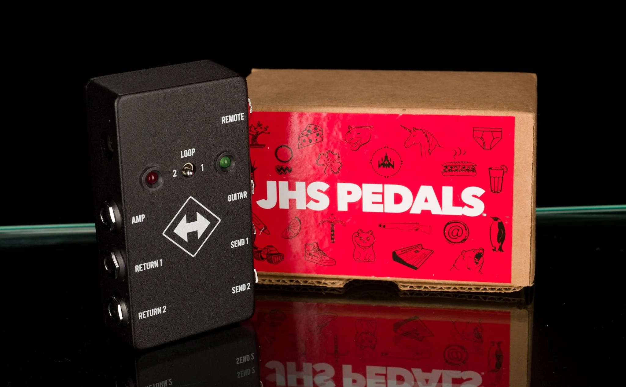 Used JHS SwitchBack Pedal Switcher Guitar Pedal With Box