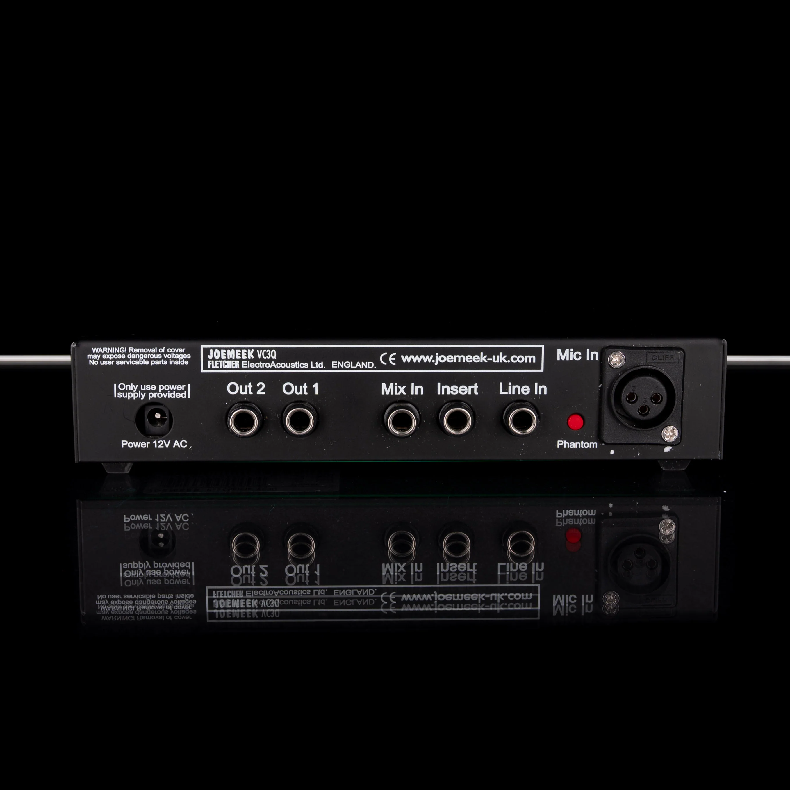 Used Joe Meek Pro Channel VC3Q Compression Rackmount Unit with Power and Box - Image 4