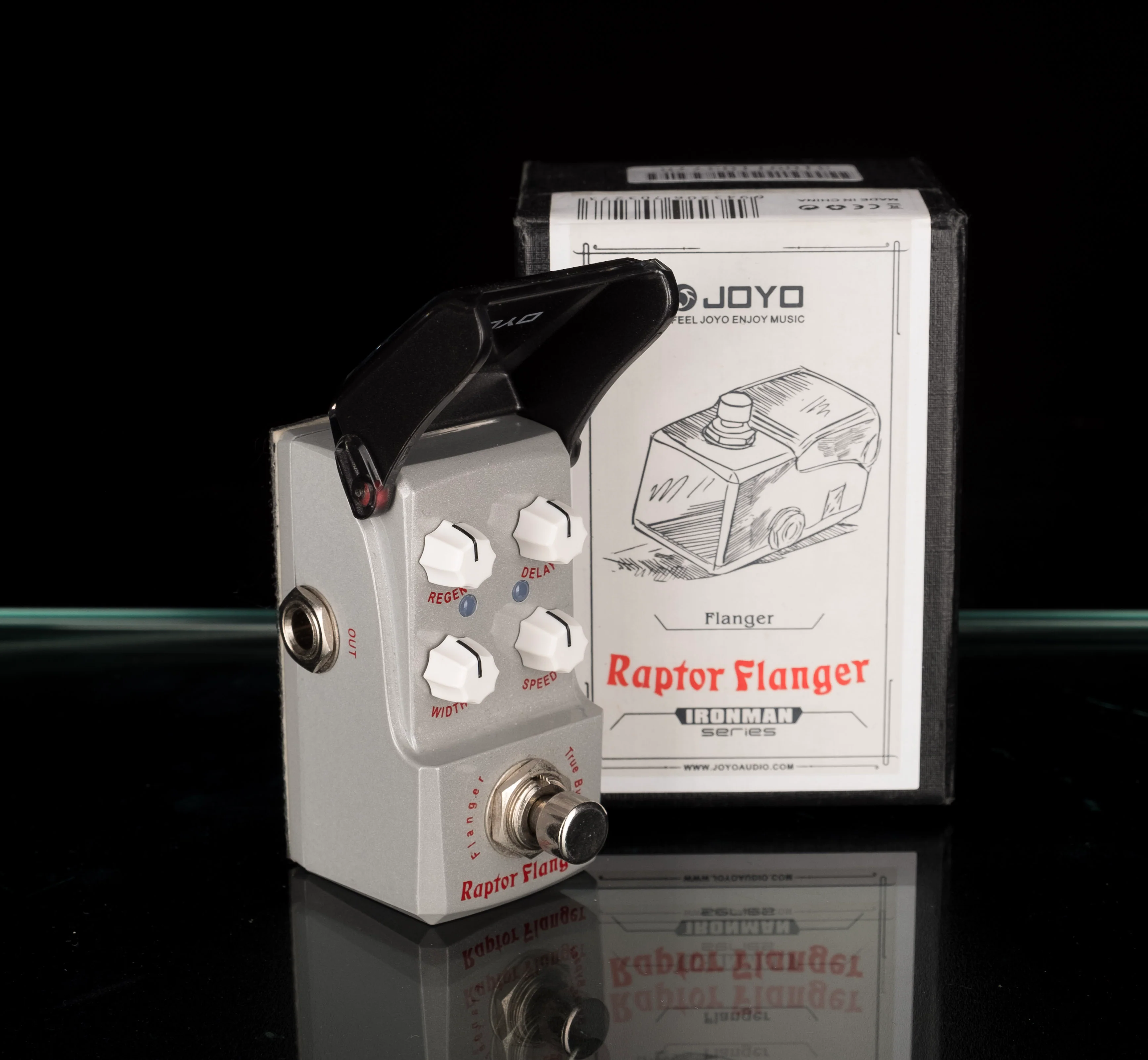 Used Joyo JF-327 Raptor Flanger Pedal With Box