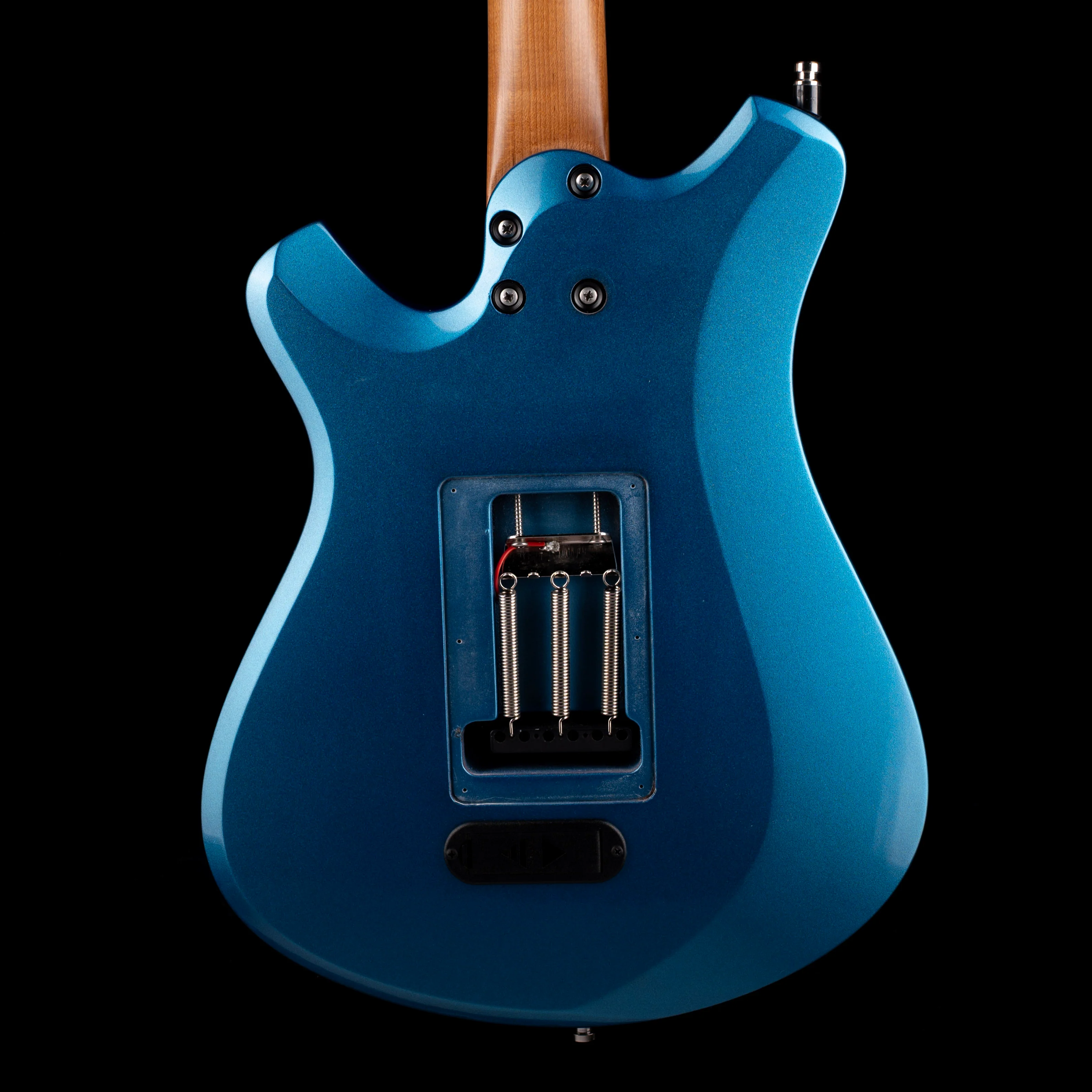 Used Joz Guitars Phantasma Custom Dual Humbucker Pelham Blue With Gig Bag - Image 9