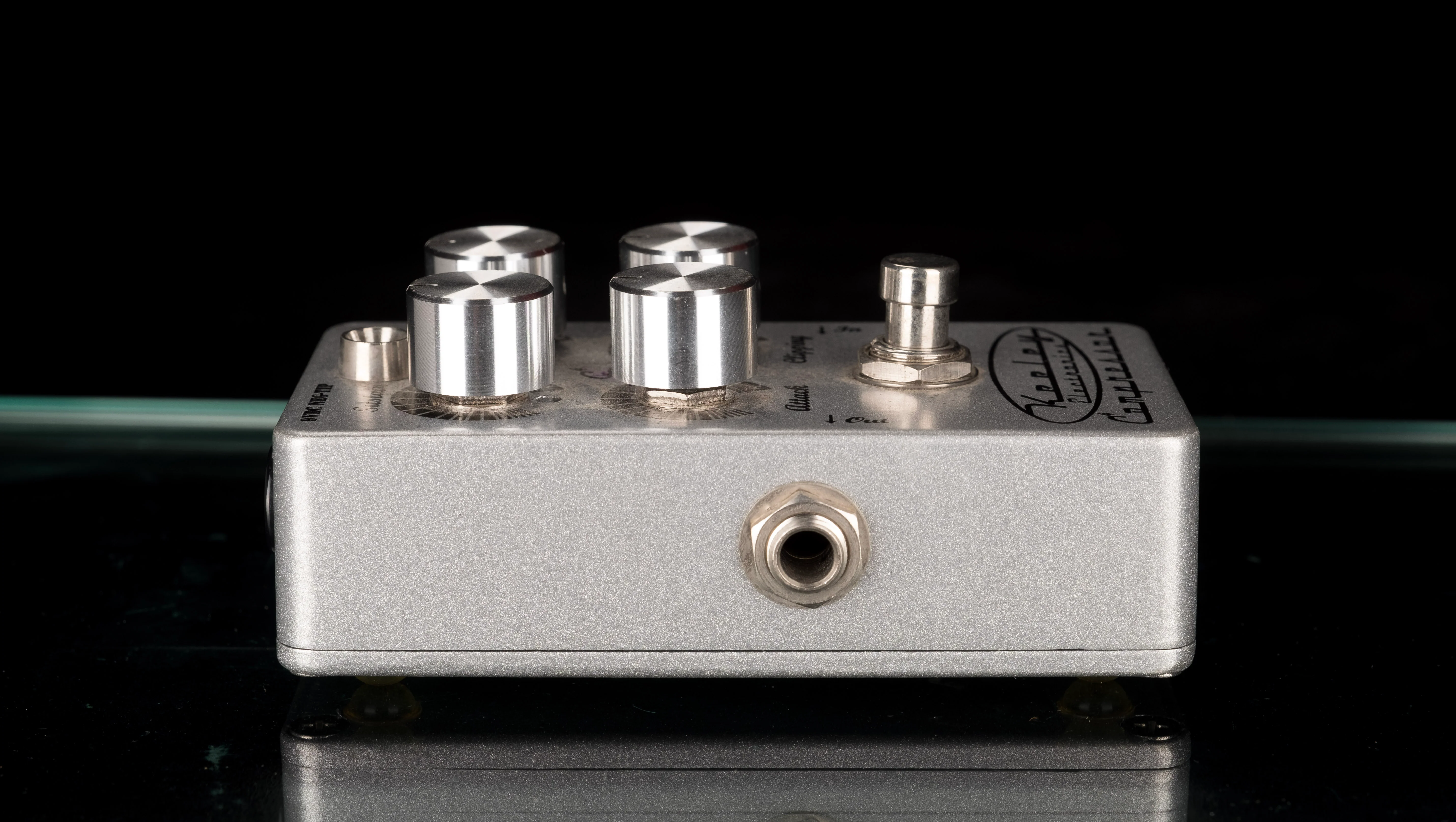 Used Keeley 4 Knob Compressor Pedal With Box - Image 6