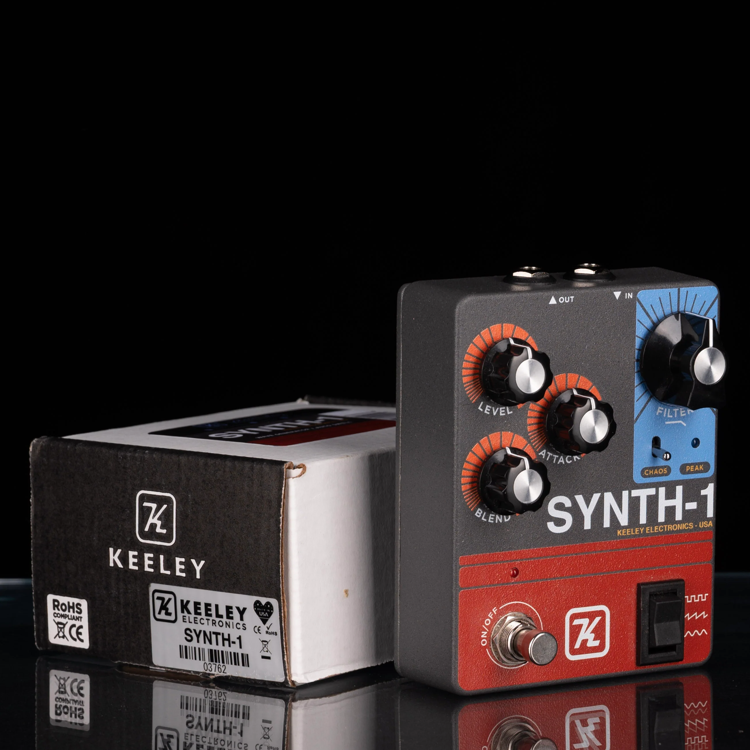 Used Keeley Electronics Synth-1 Pedal with Box