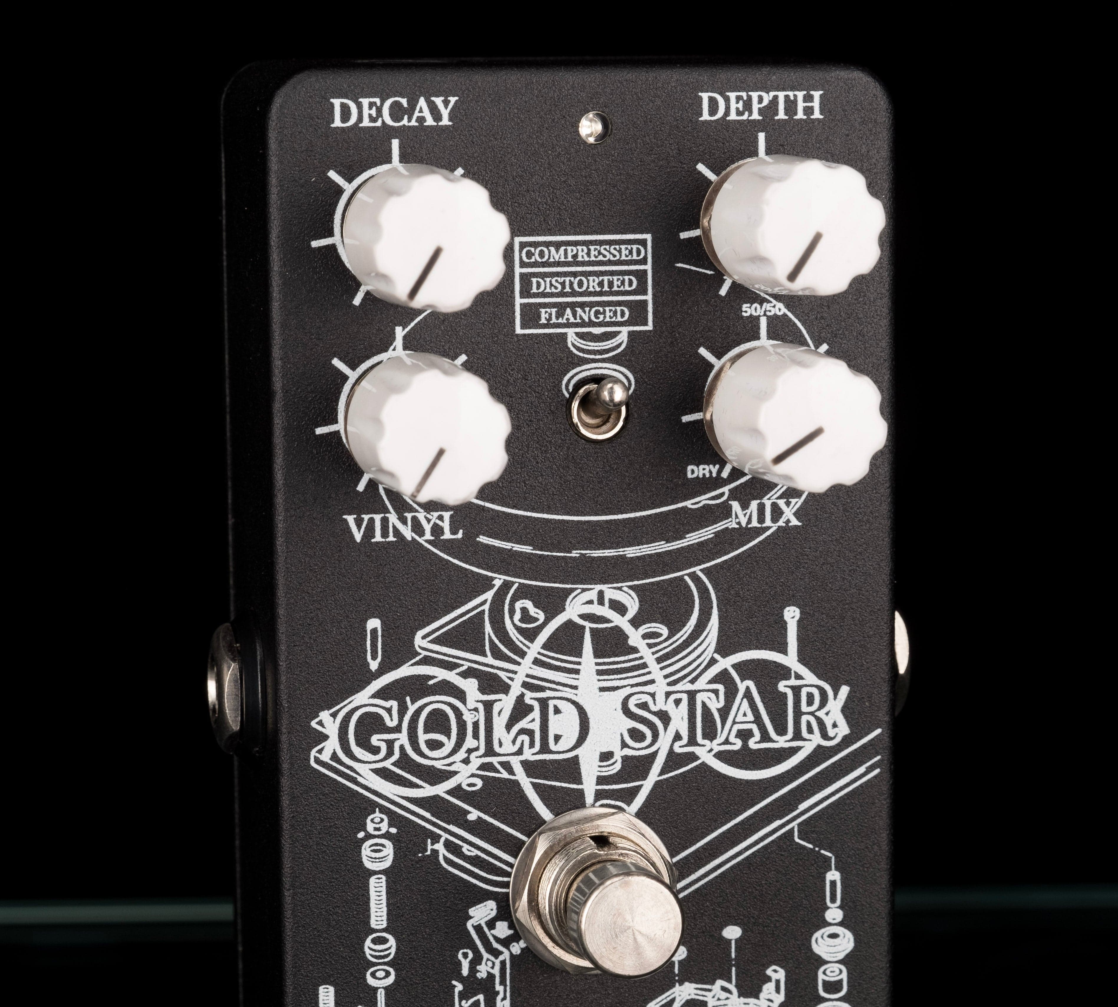 Used Keeley Gold Star Reverb Guitar Effect Pedal With Box - Image 2