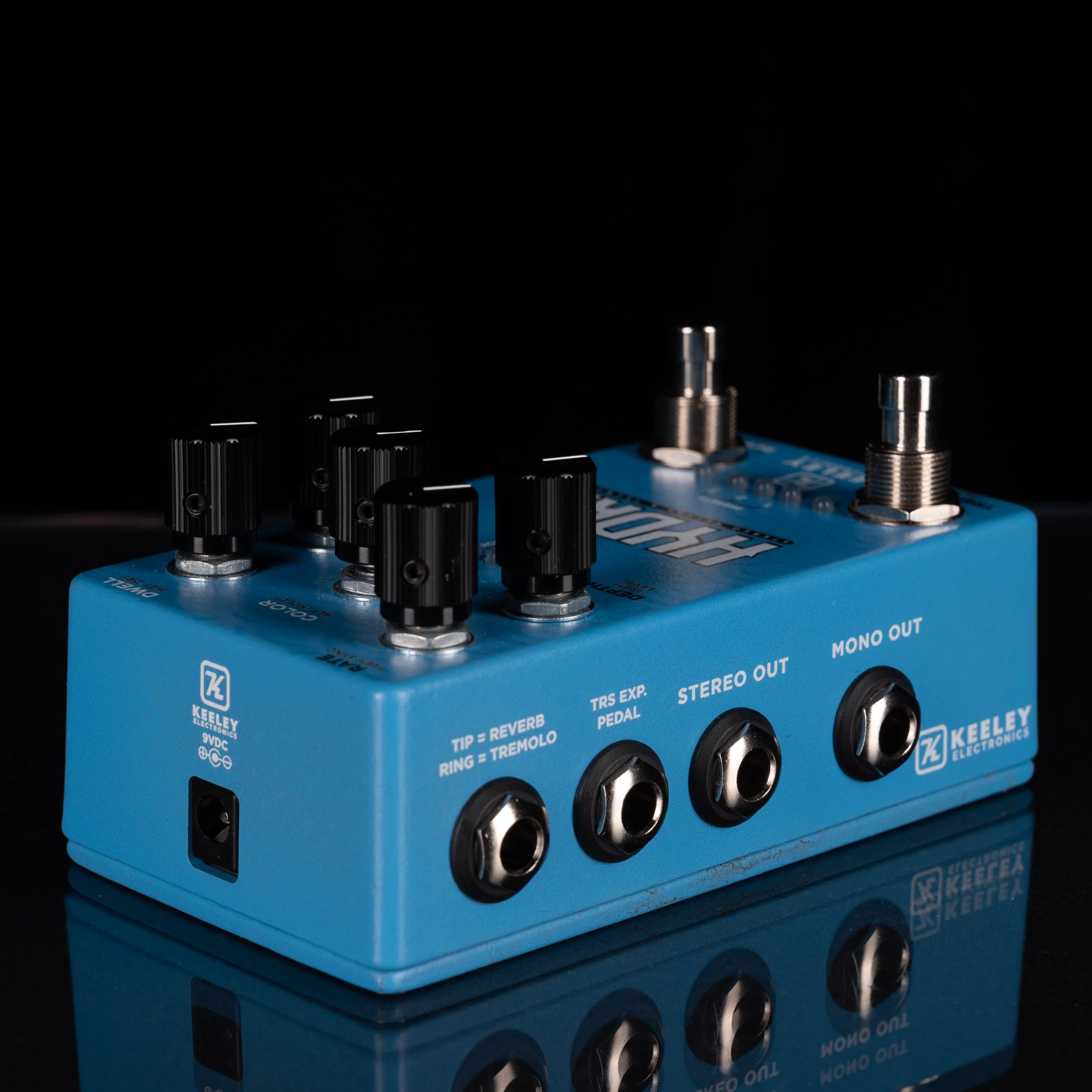 Used Keeley Hydra Stereo Reverb Tremolo Pedal - Image 5