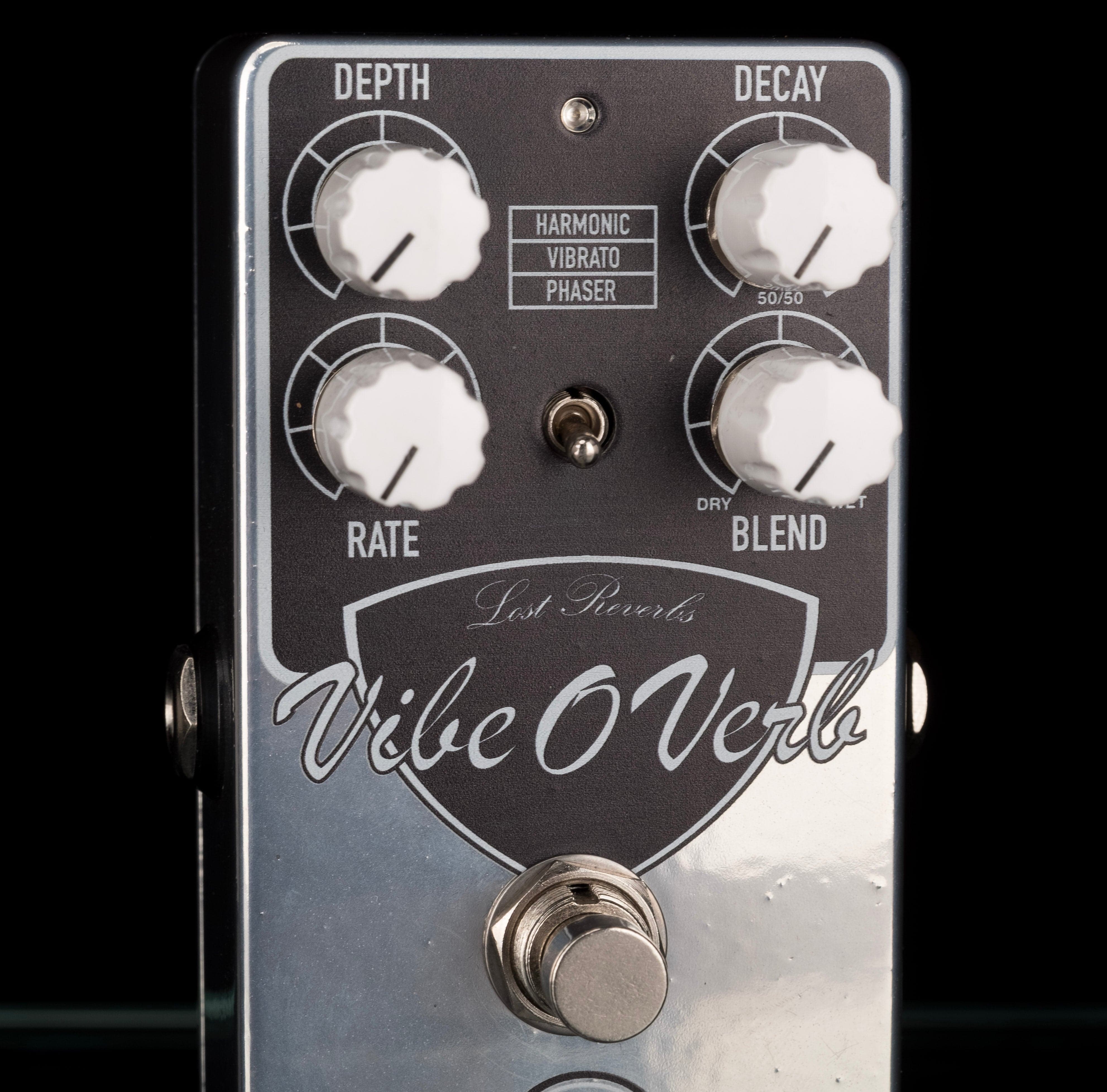Used Keeley Vibe O Verb Reverb Guitar Effect Pedal With Box - Image 2