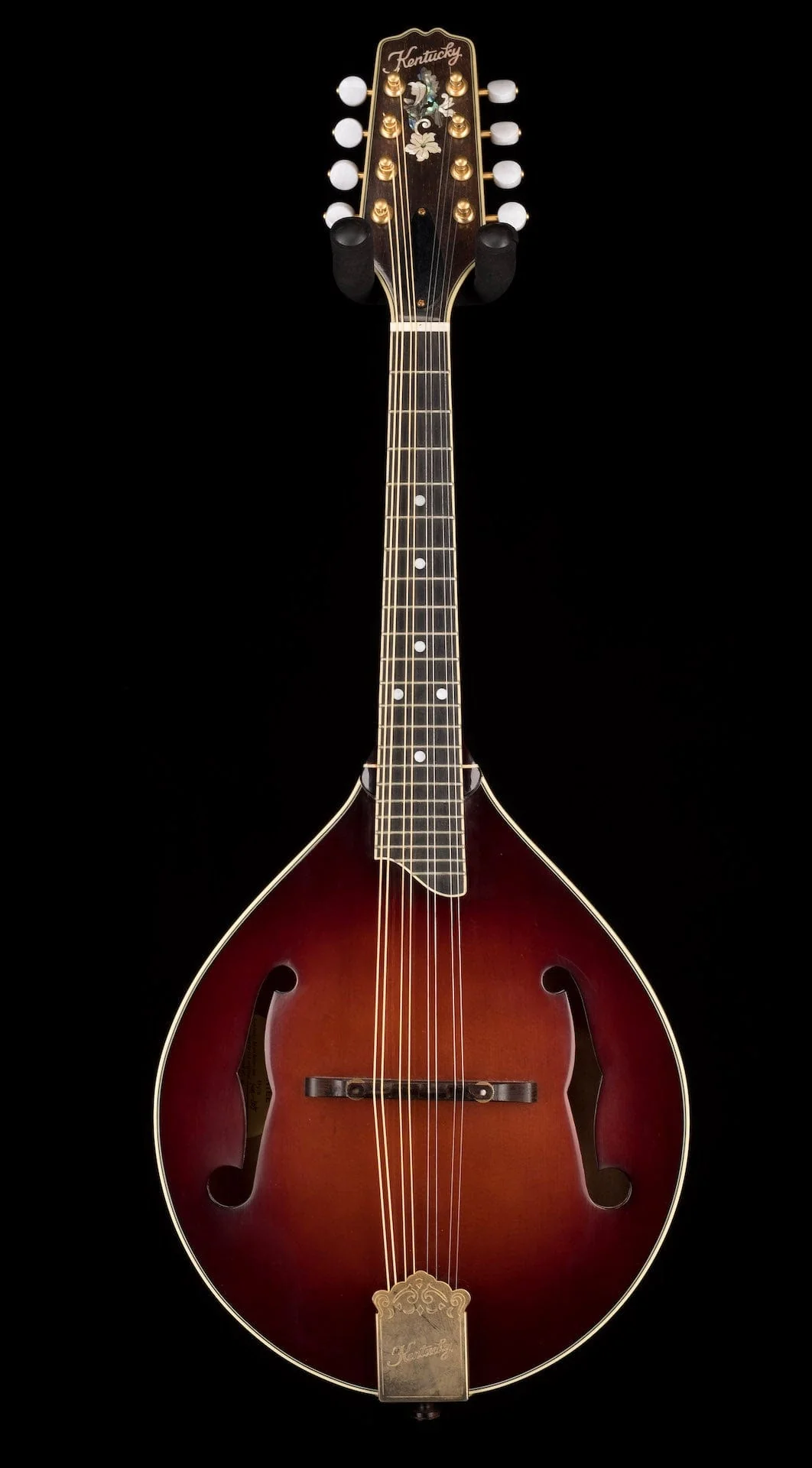 Used Kentucky KM-505 Artist A-Style Mandolin Vintage Sunburst with Hardshell Case - Image 2