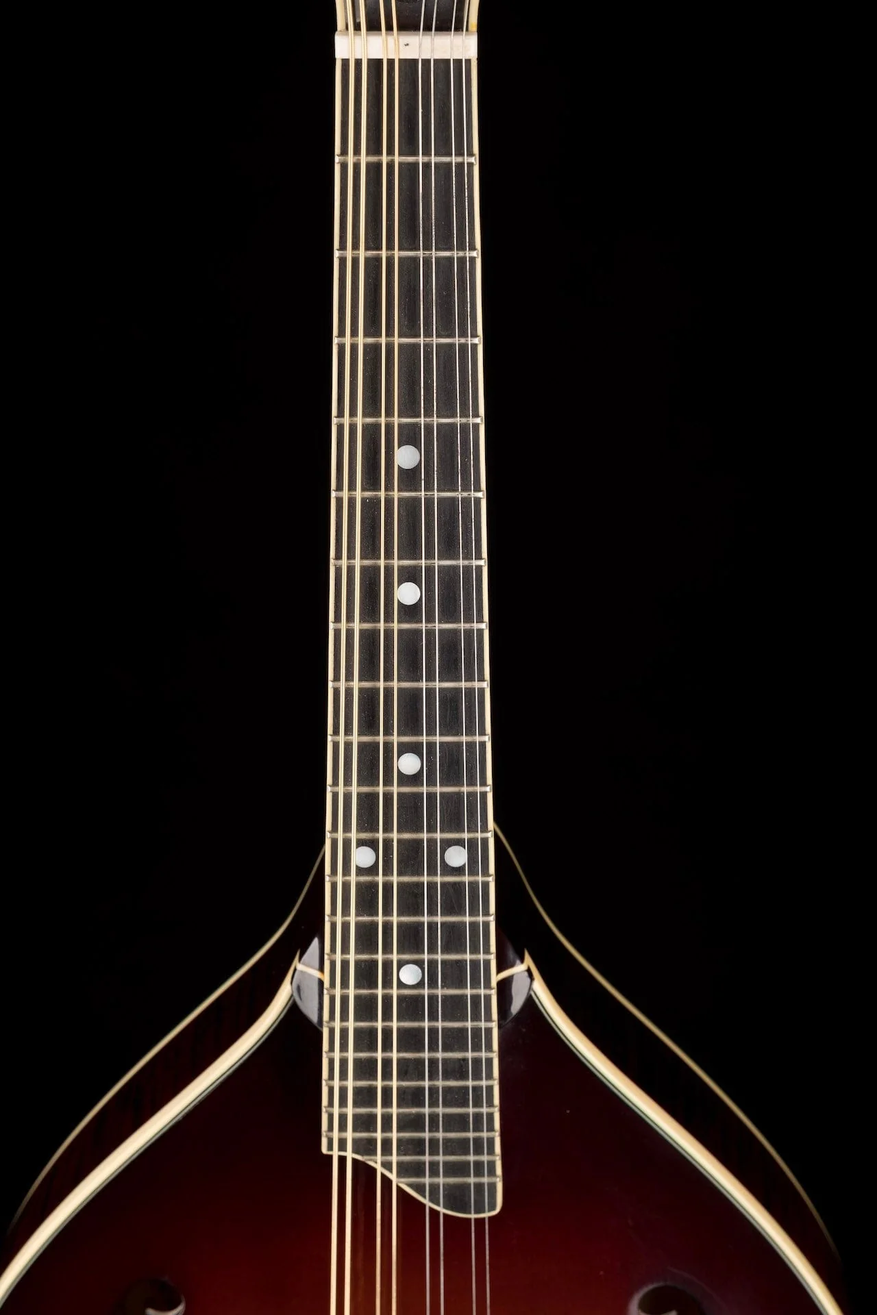 Used Kentucky KM-505 Artist A-Style Mandolin Vintage Sunburst with Hardshell Case - Image 5