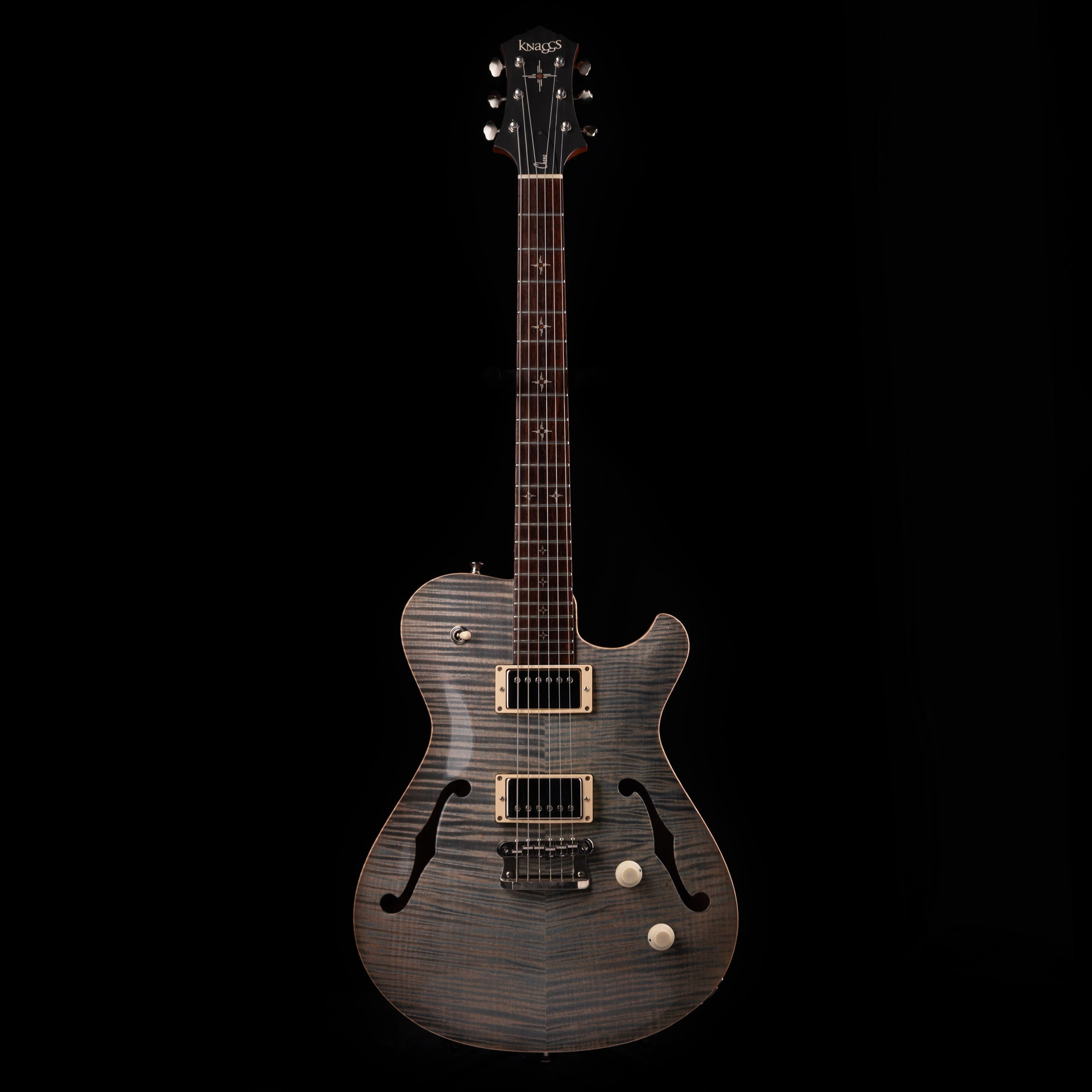 Used Knaggs Chena Winter Solstice Semi-Hollow Electric Guitar With OHSC - Image 2