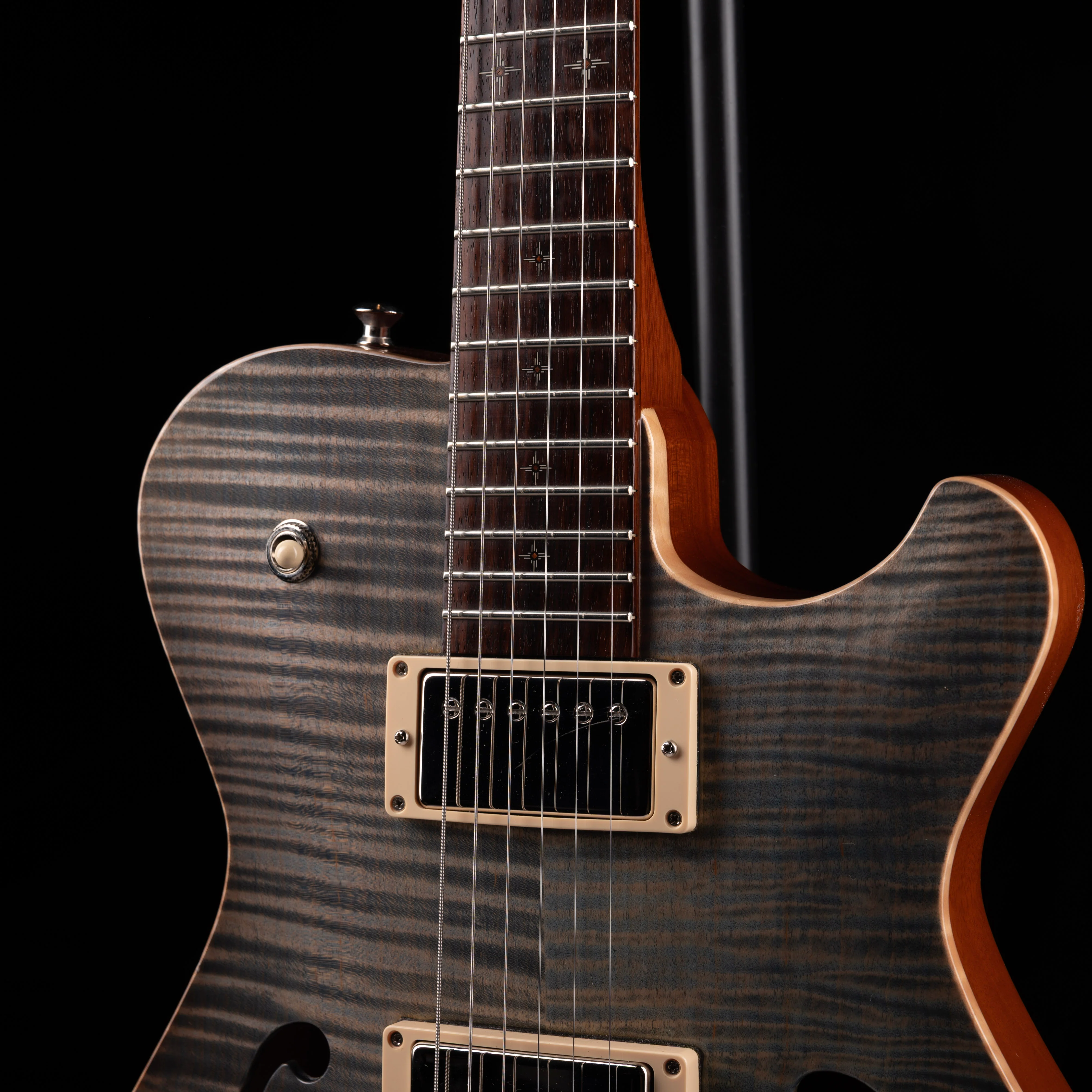 Used Knaggs Chena Winter Solstice Semi-Hollow Electric Guitar With OHSC - Image 4