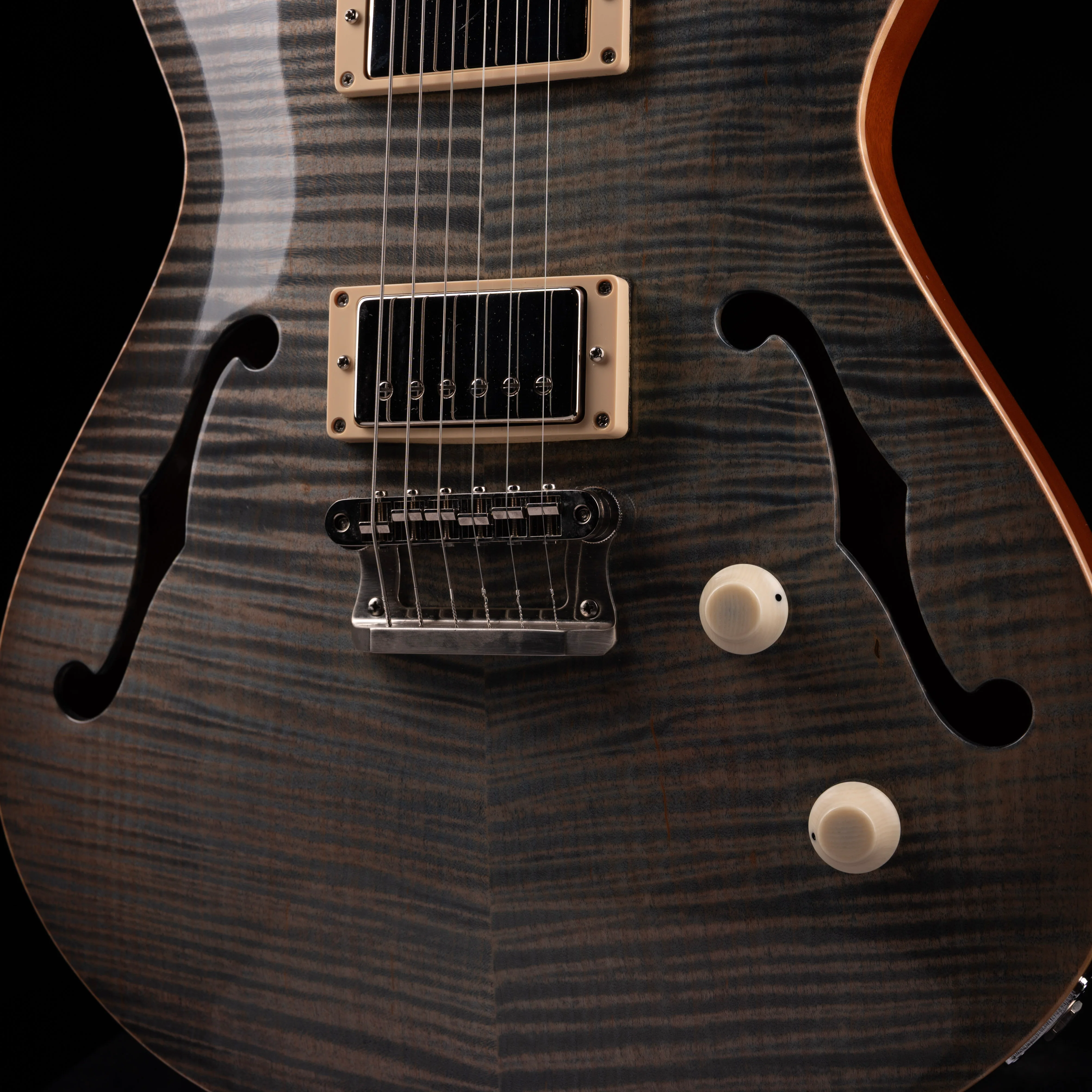Used Knaggs Chena Winter Solstice Semi-Hollow Electric Guitar With OHSC - Image 5
