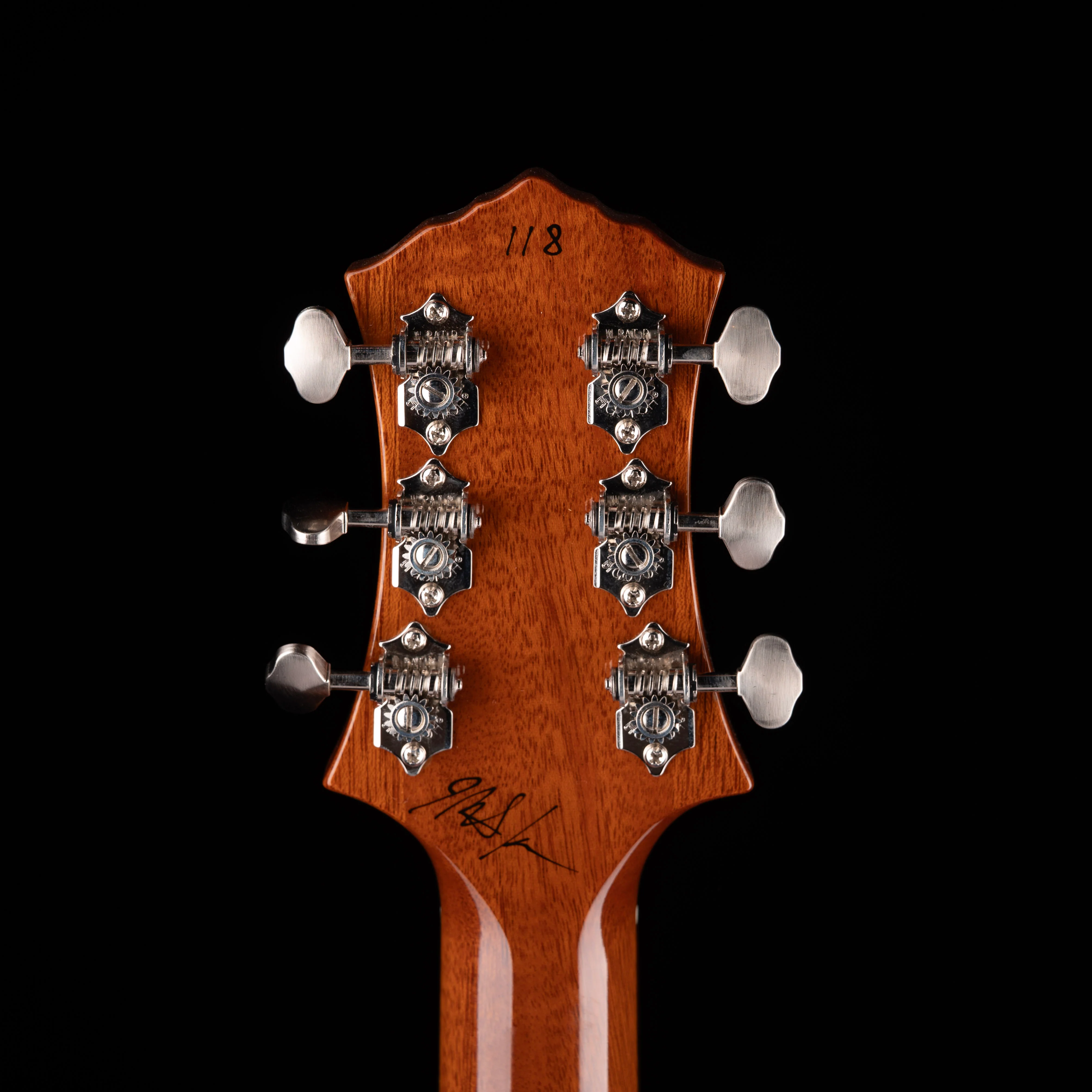 Used Knaggs Chena Winter Solstice Semi-Hollow Electric Guitar With OHSC - Image 9