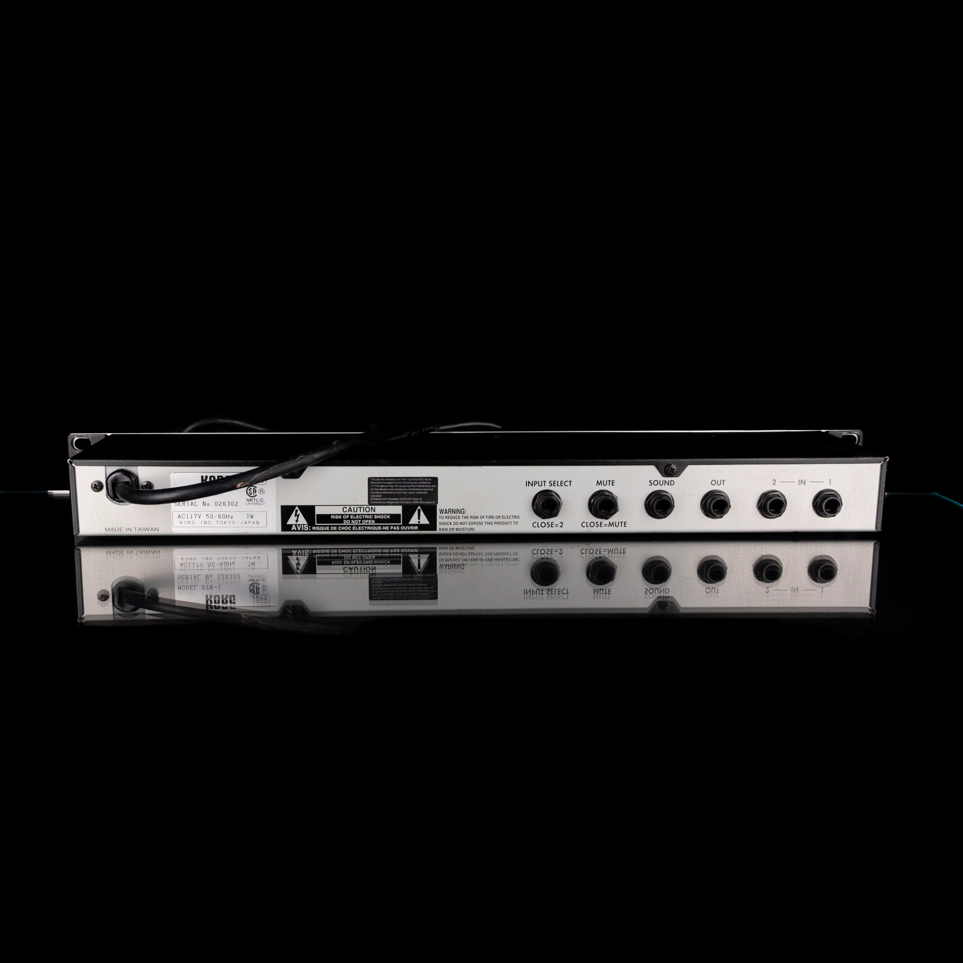 Used Korg DTR-1 Toneworks Rackmount Digital Tuner - Image 3